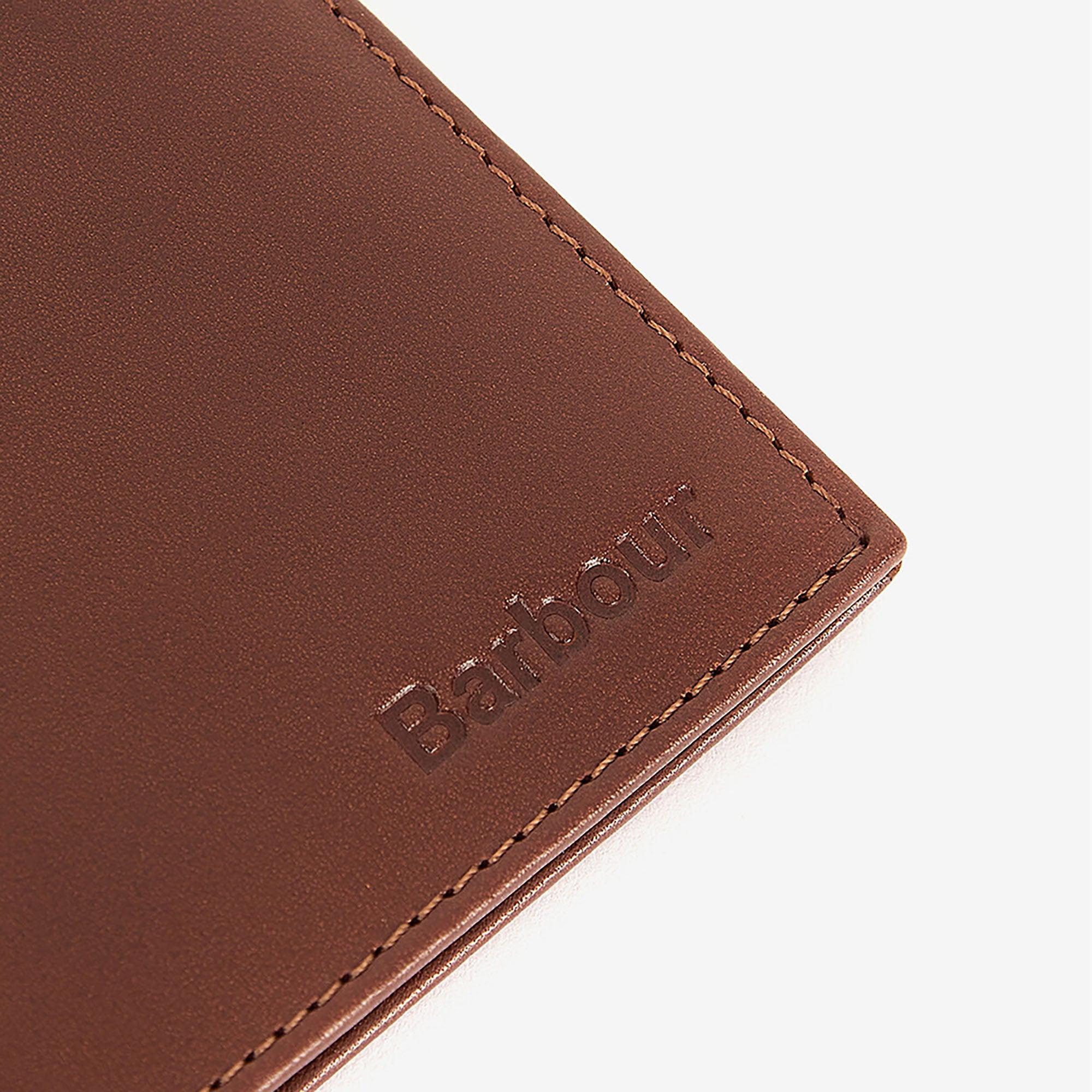 Product image 4 of 6 of Barbour Men's Colwell Leather Billfold Wallet - Brown/Classic