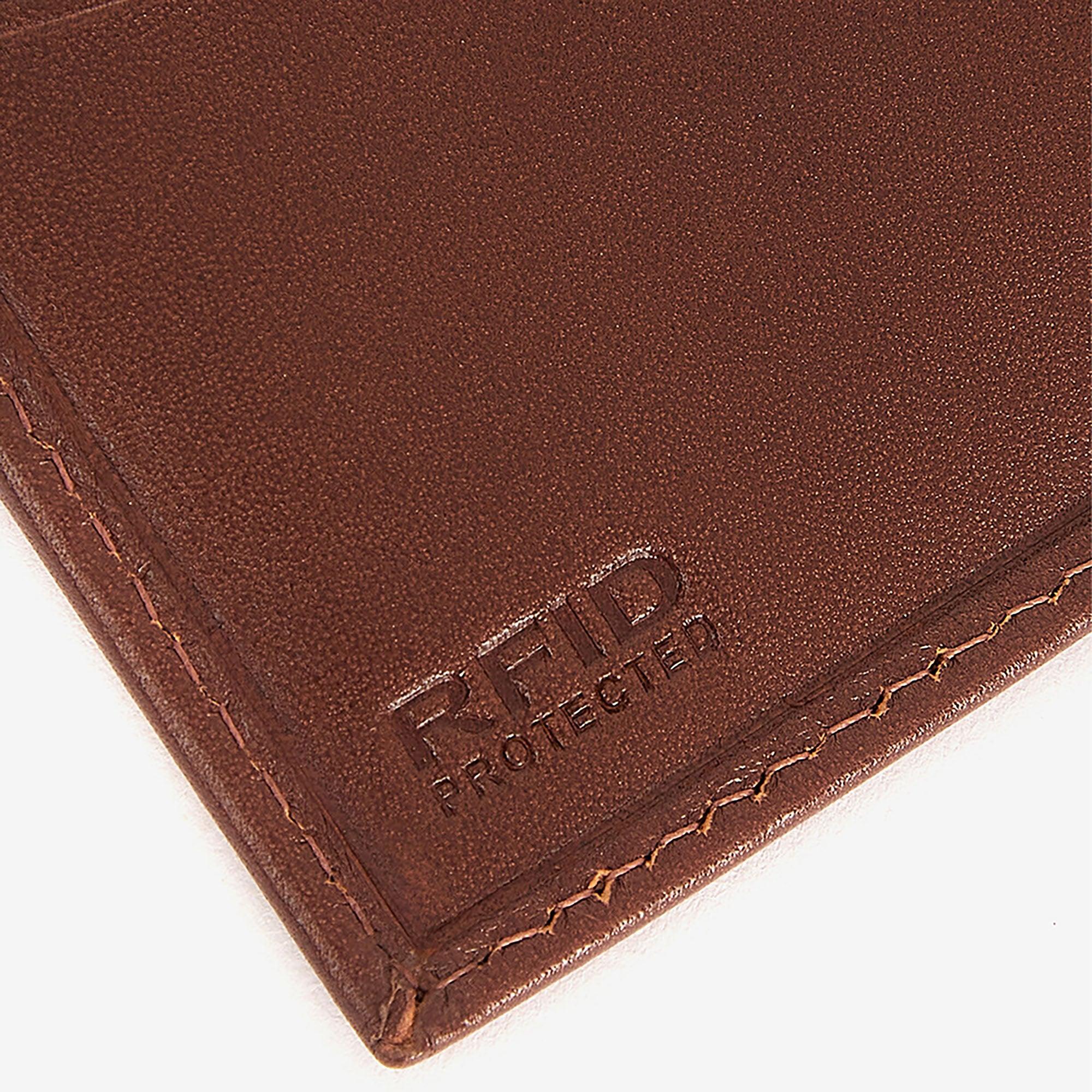 Product image 5 of 6 of Barbour Men's Colwell Leather Billfold Wallet - Brown/Classic