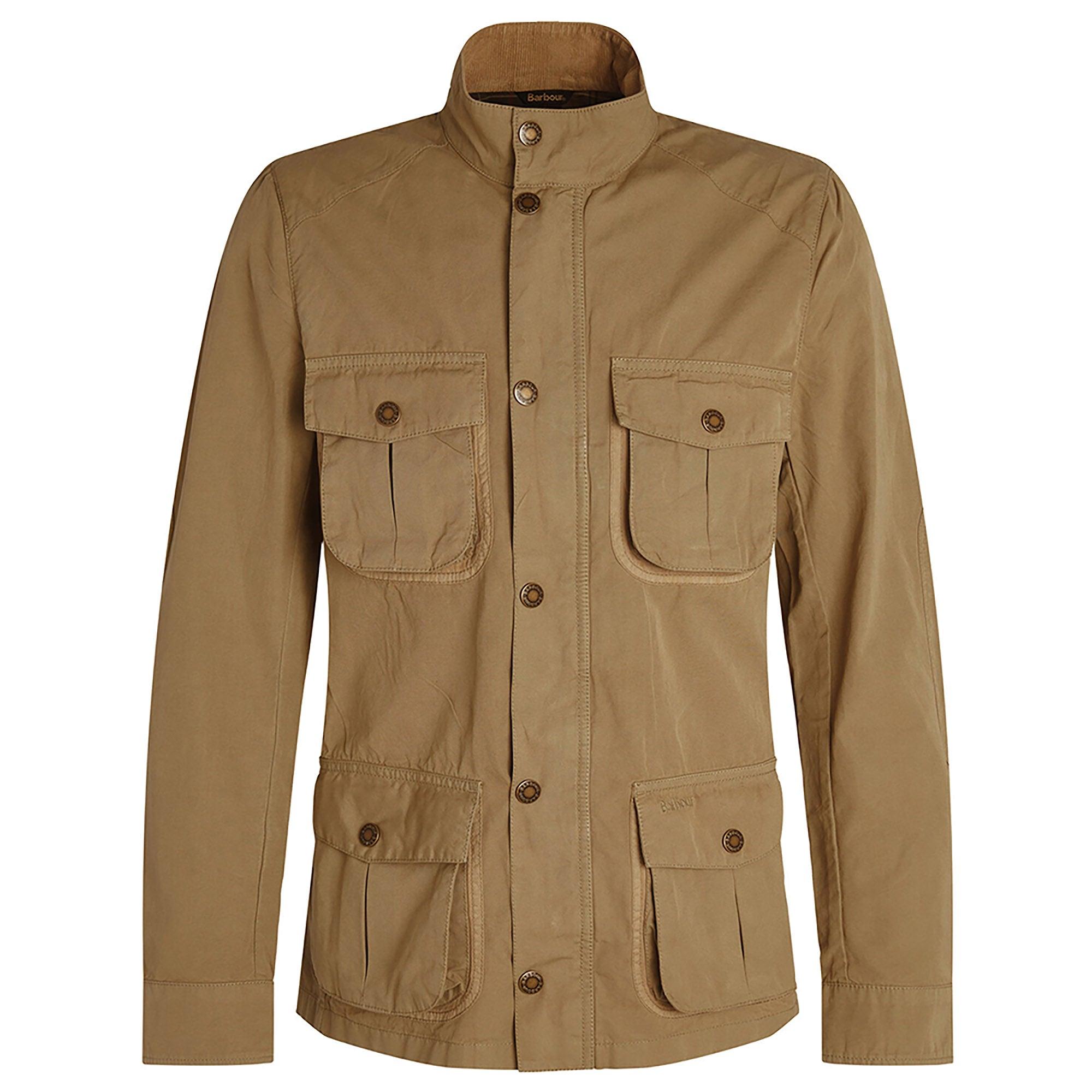 Product image 1 of 8 of Barbour Men's Corbridge Casual Jacket - Bleached Olive