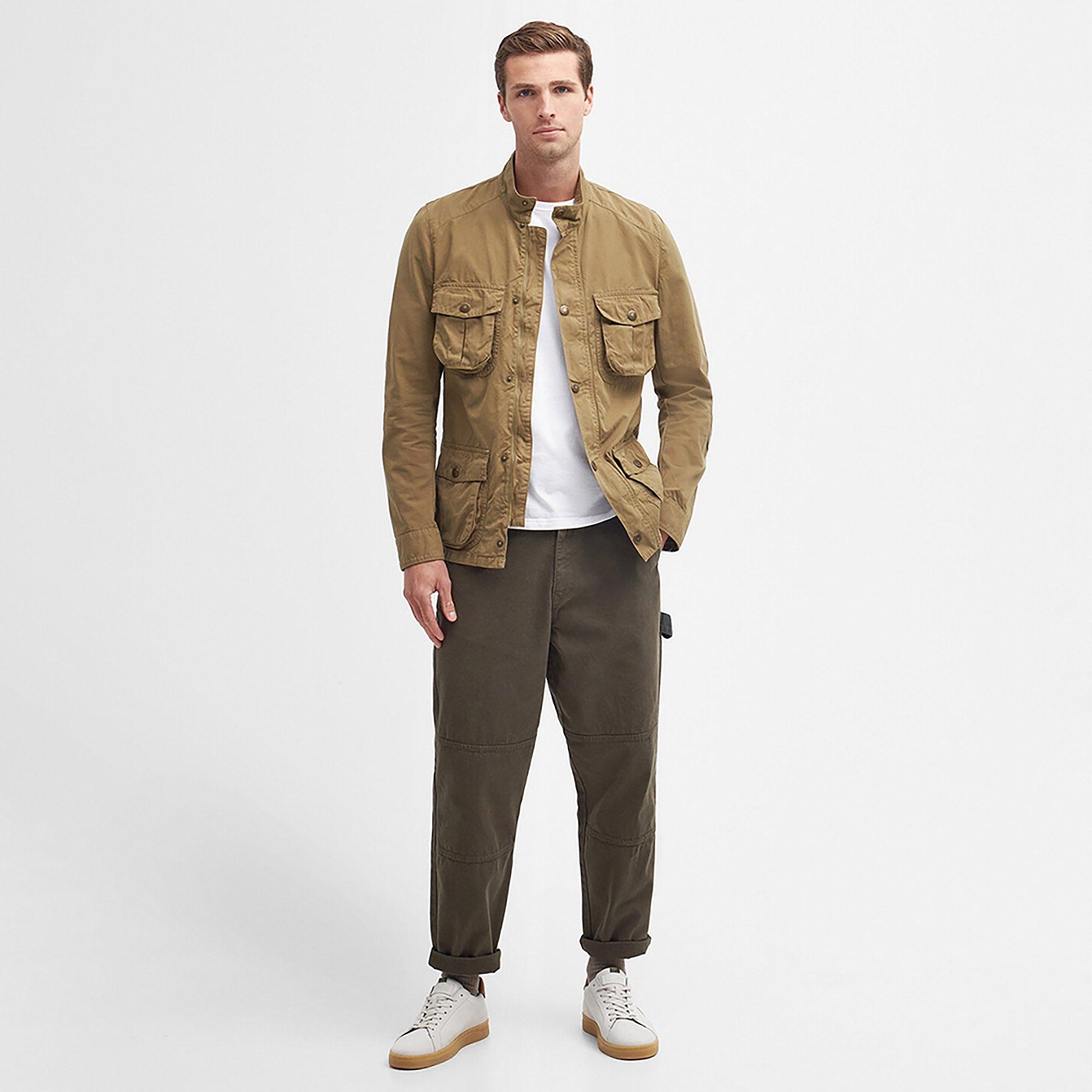 Product image 3 of 8 of Barbour Men's Corbridge Casual Jacket - Bleached Olive