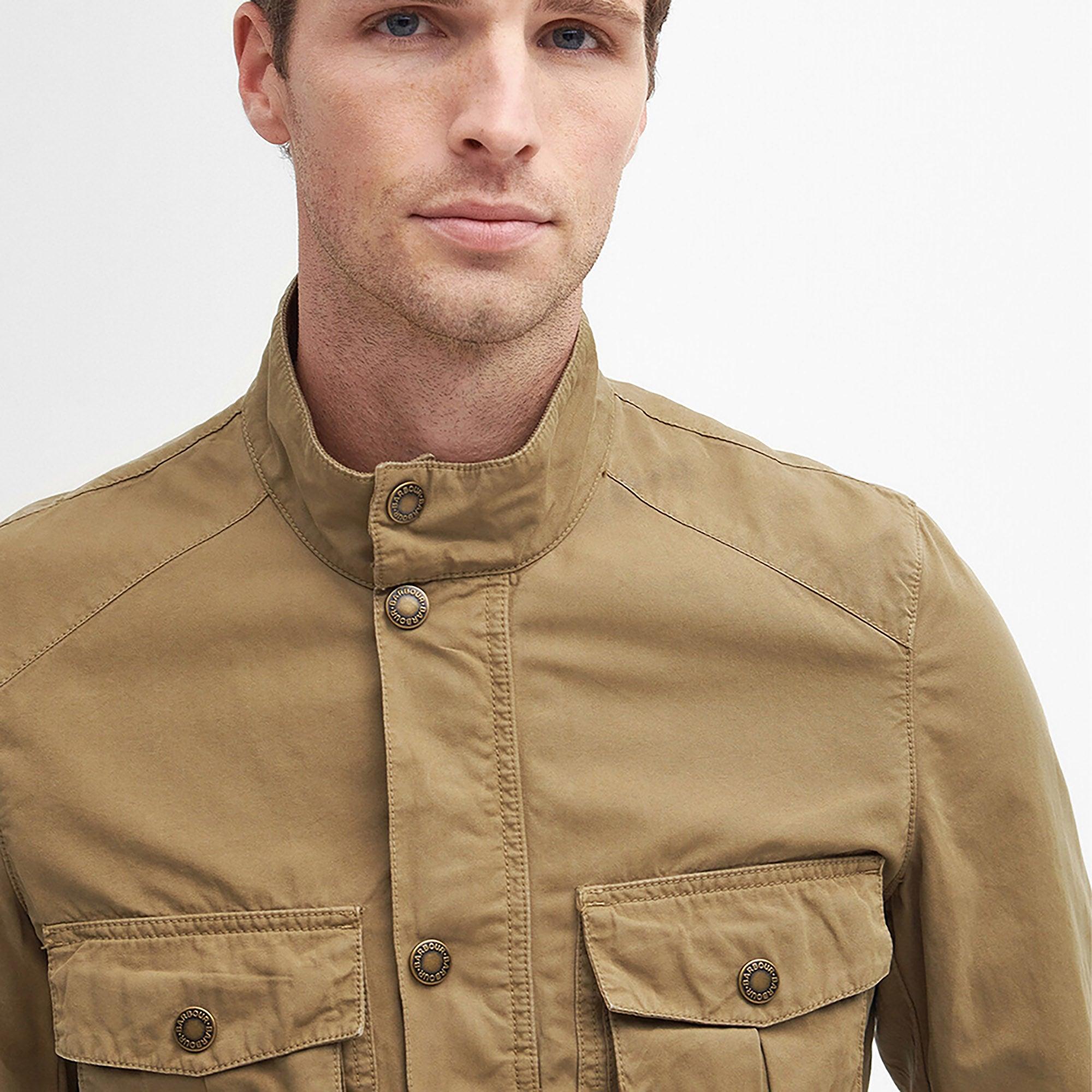 Product image 5 of 8 of Barbour Men's Corbridge Casual Jacket - Bleached Olive