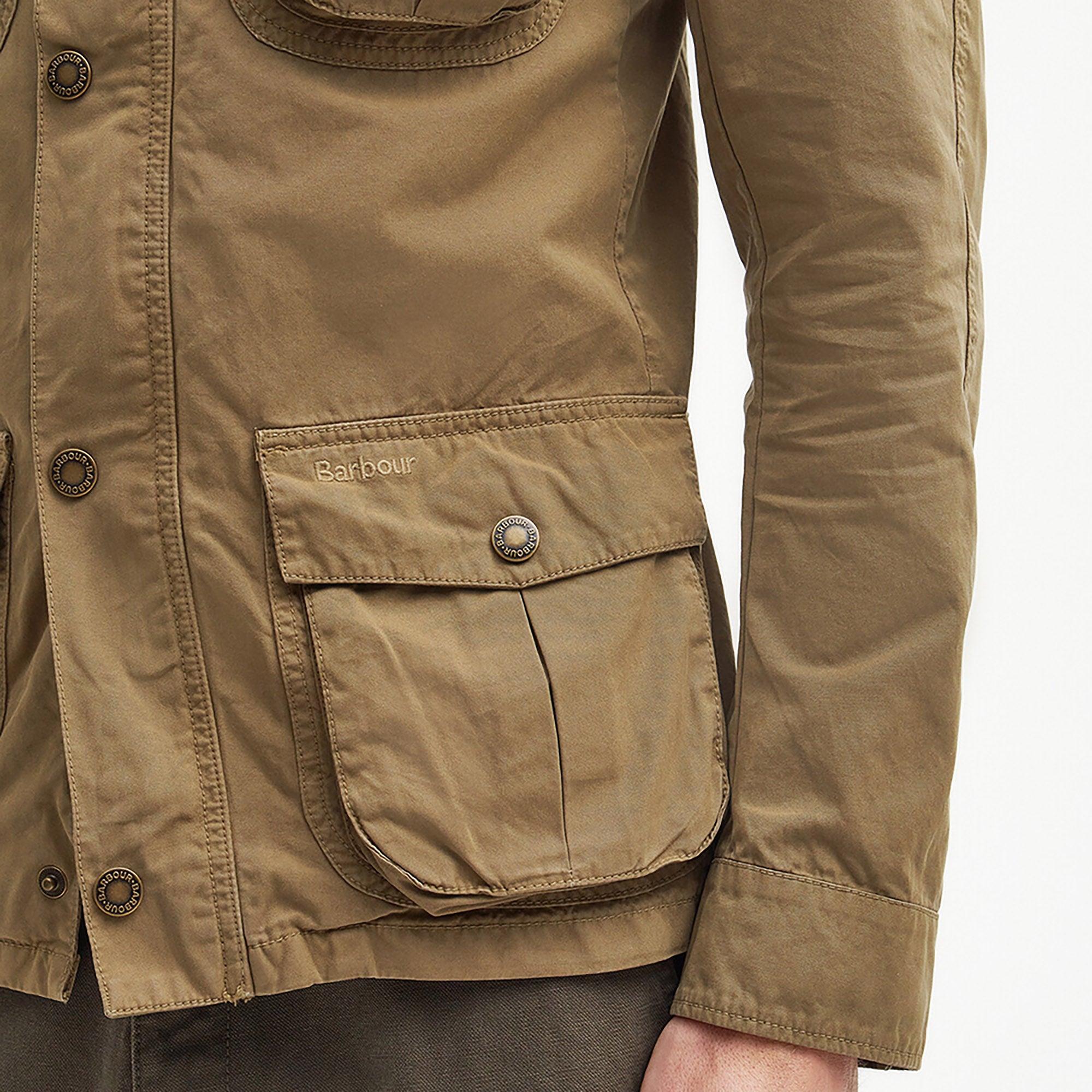 Product image 6 of 8 of Barbour Men's Corbridge Casual Jacket - Bleached Olive