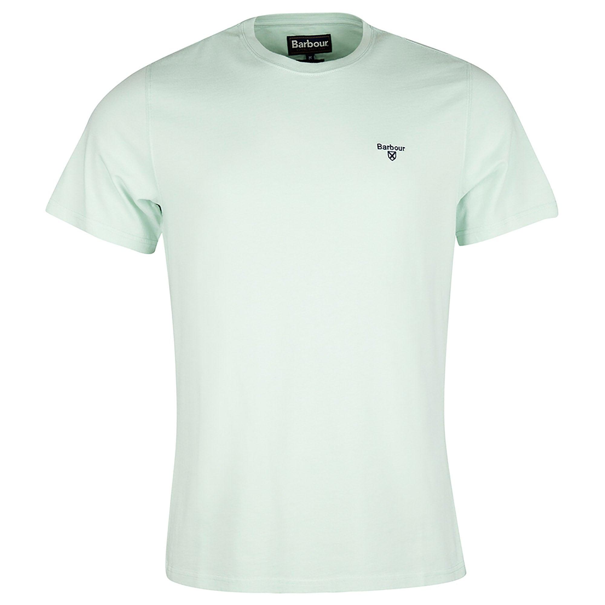 Product image 1 of 6 of Barbour Men's Essential Sports T-Shirt - Dusty Mint