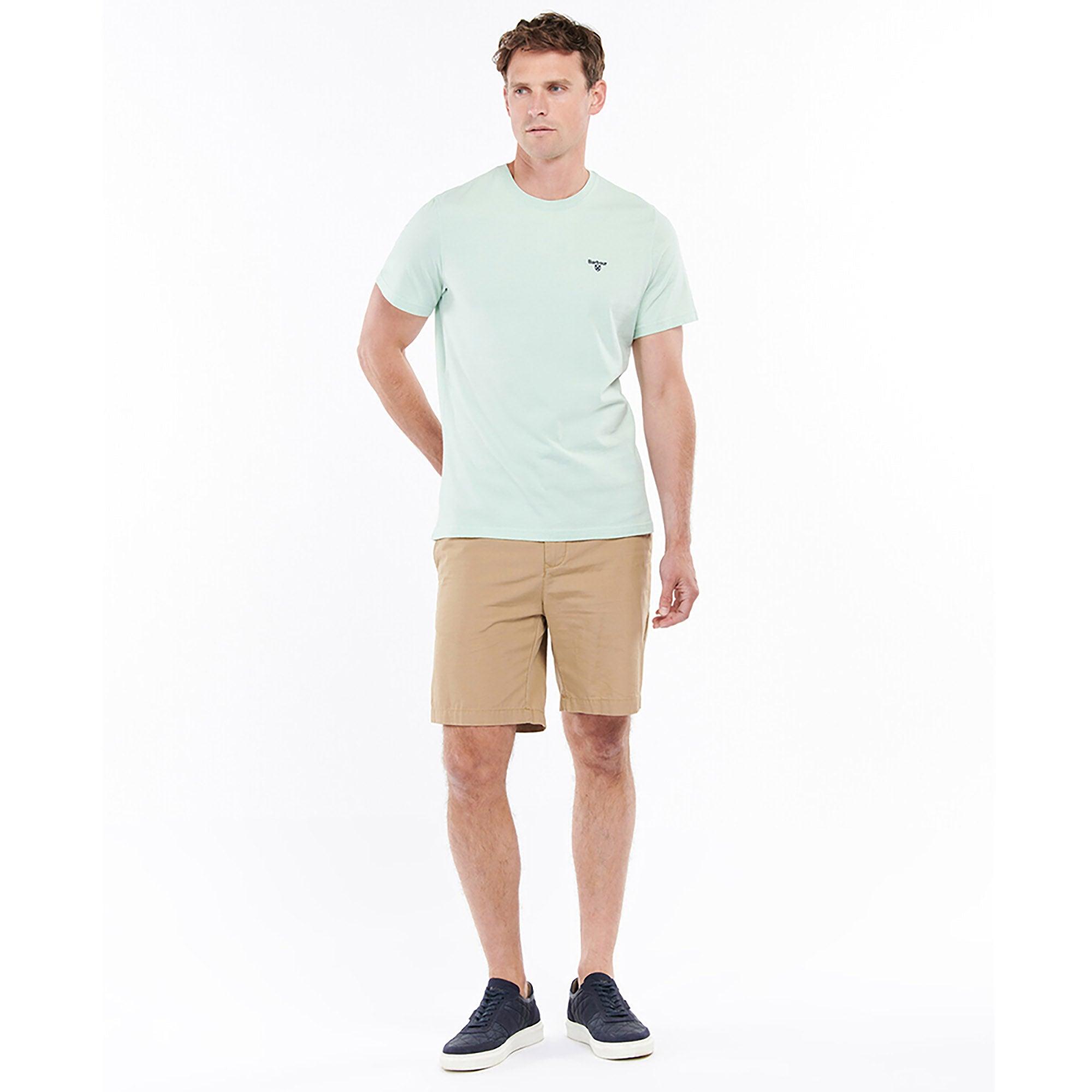 Product image 3 of 6 of Barbour Men's Essential Sports T-Shirt - Dusty Mint