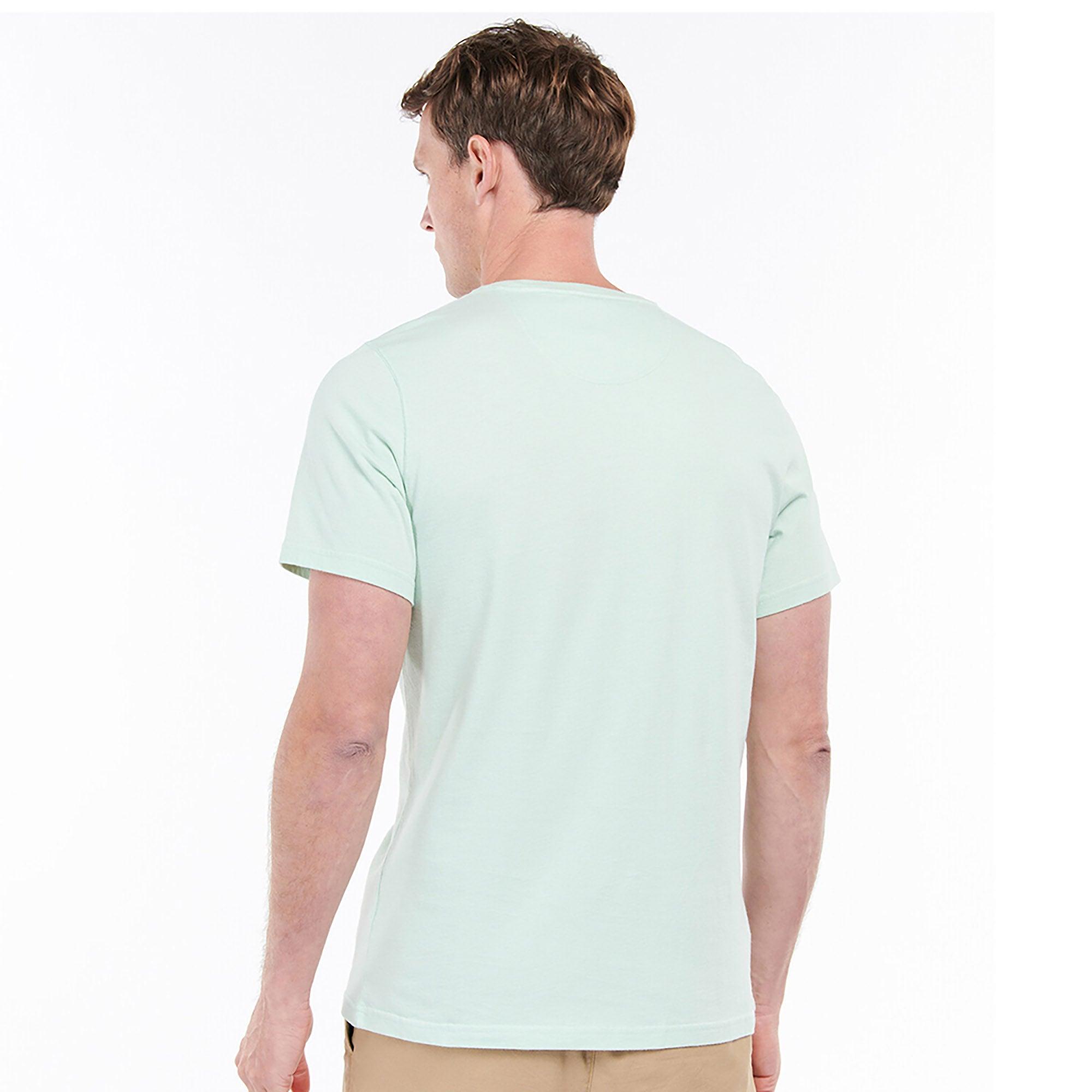 Product image 4 of 6 of Barbour Men's Essential Sports T-Shirt - Dusty Mint