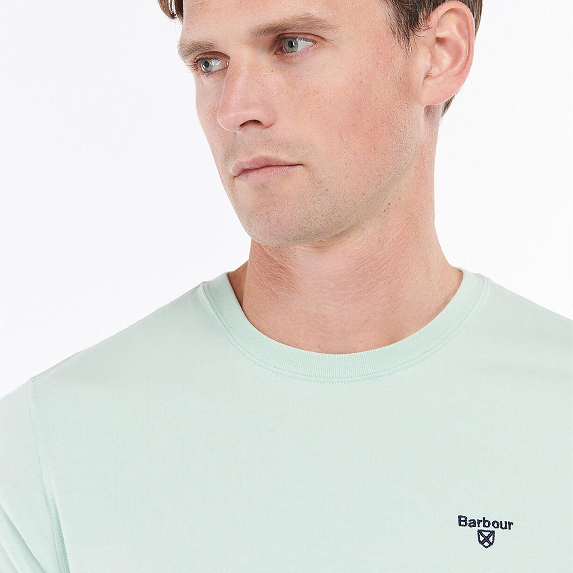 Product image 5 of 6 of Barbour Men's Essential Sports T-Shirt - Dusty Mint