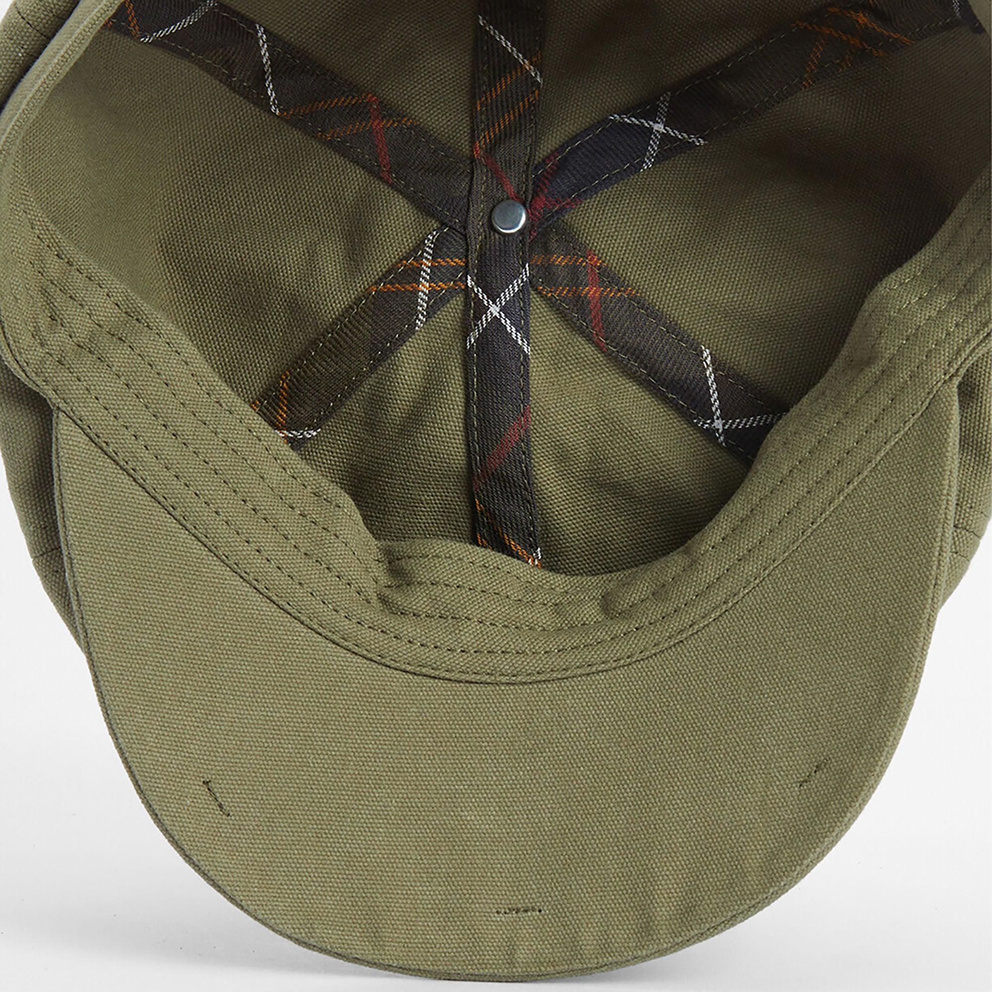 Product image 5 of 5 of Barbour Men's Fawdon Bakerboy Hat - Pine Green