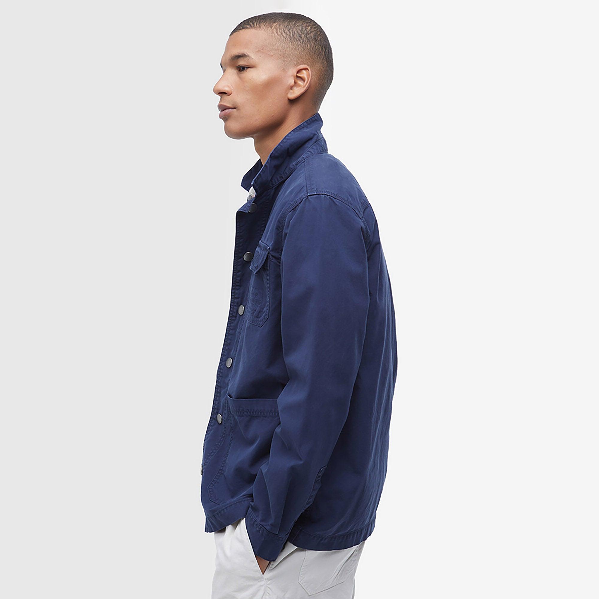Product image 5 of 7 of Barbour Men's Grindle Cargo Overshirt - Navy