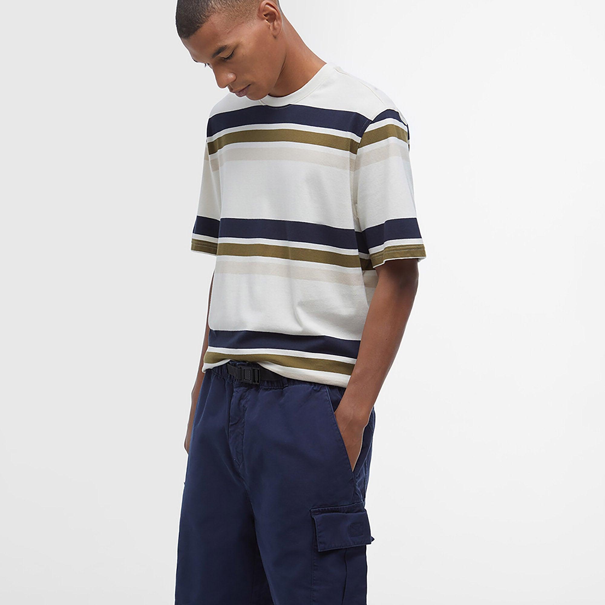 Product image 5 of 7 of Barbour Men's Grindle Cargo Relaxed Shorts - Navy