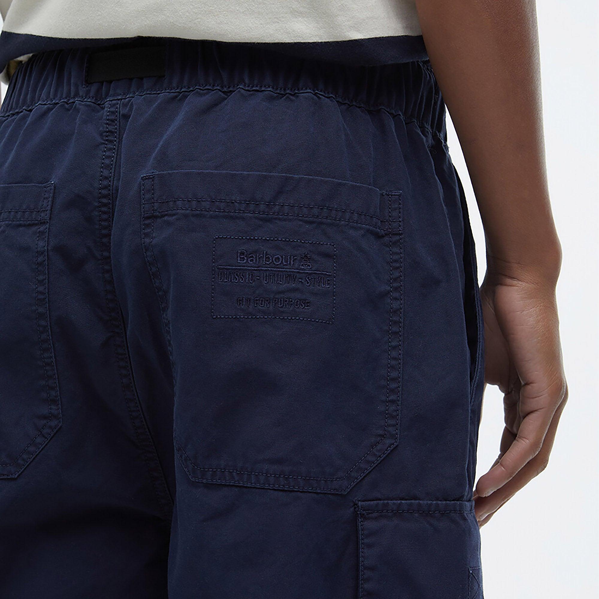 Product image 7 of 7 of Barbour Men's Grindle Cargo Relaxed Shorts - Navy