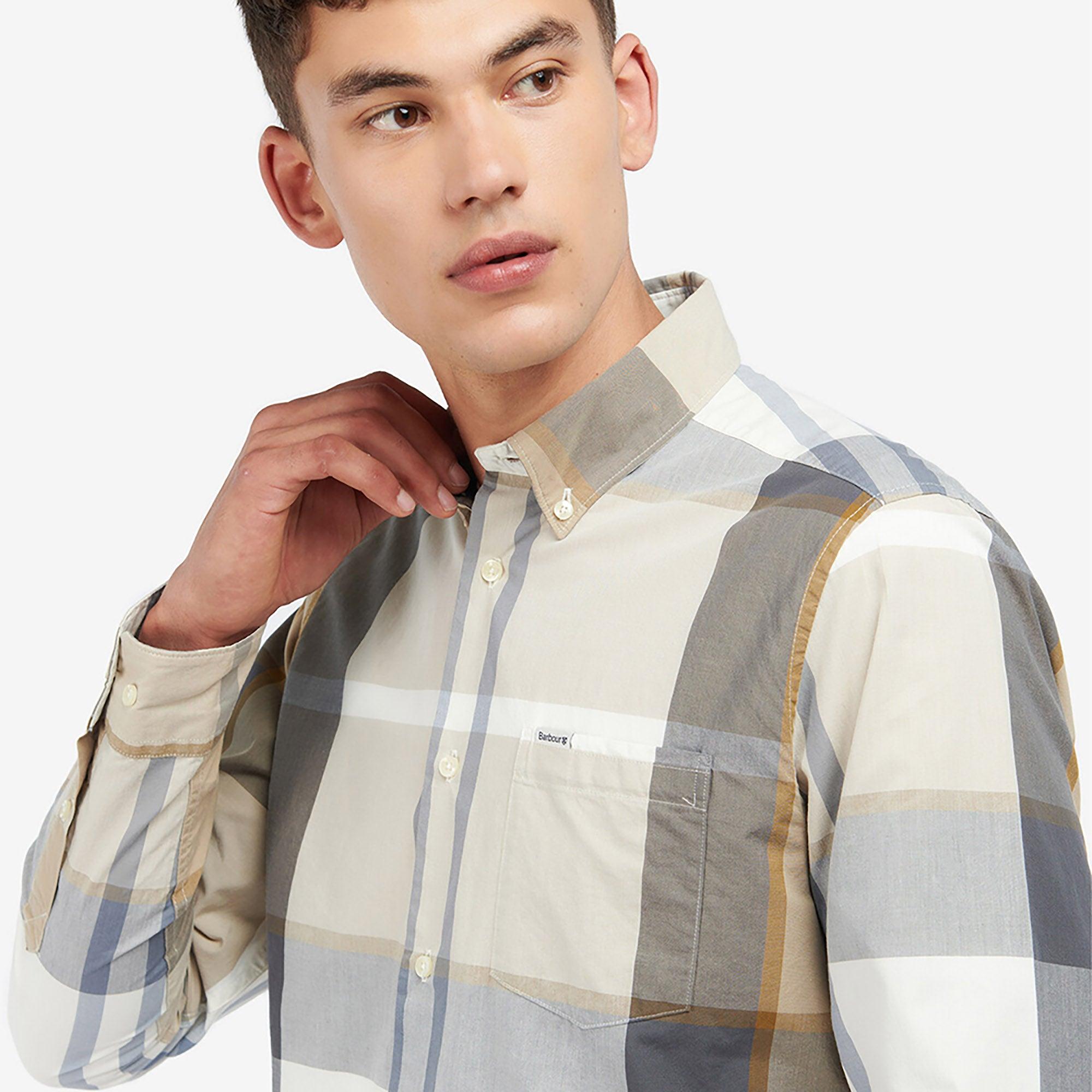 Product image 5 of 7 of Barbour Men's Harris Tailored Shirt - Amble Sand Tartan