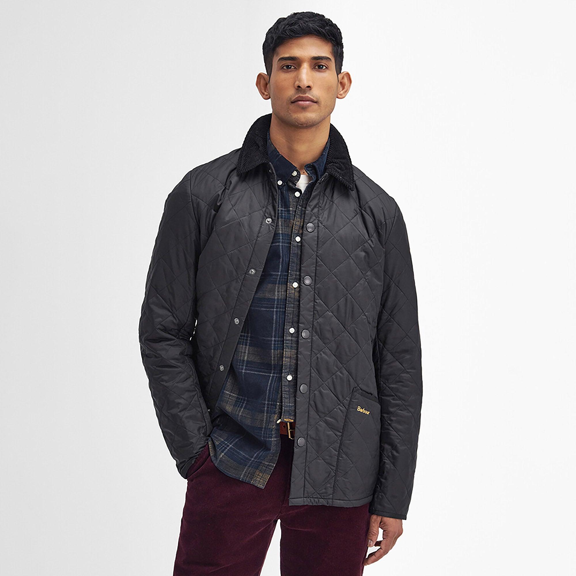 Product image 2 of 6 of Barbour Men's Heritage Liddesdale Quilted Jacket - Black