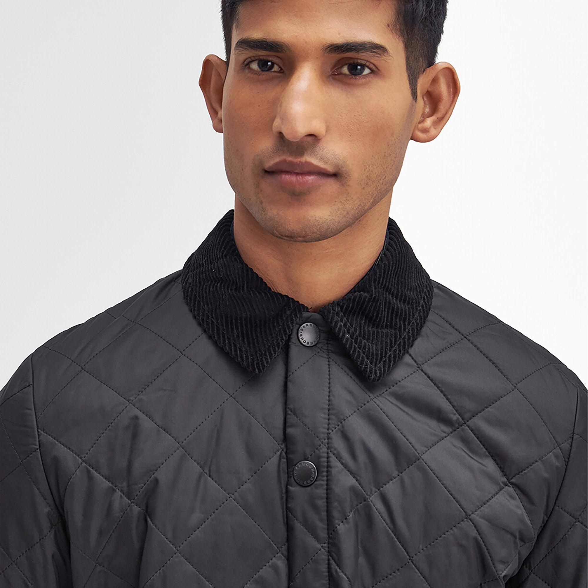 Product image 4 of 6 of Barbour Men's Heritage Liddesdale Quilted Jacket - Black