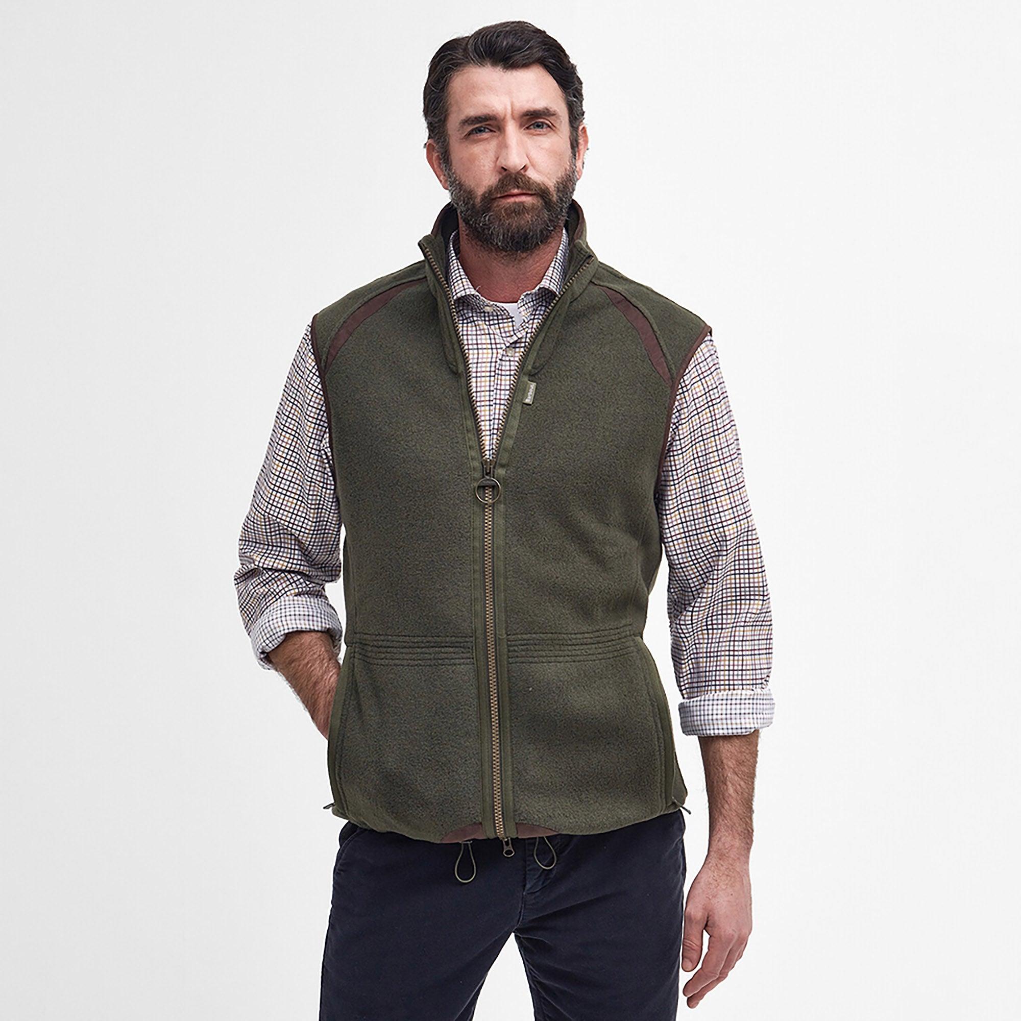 Product image 2 of 8 of Barbour Men's Langdale Fleece Gilet - Olive
