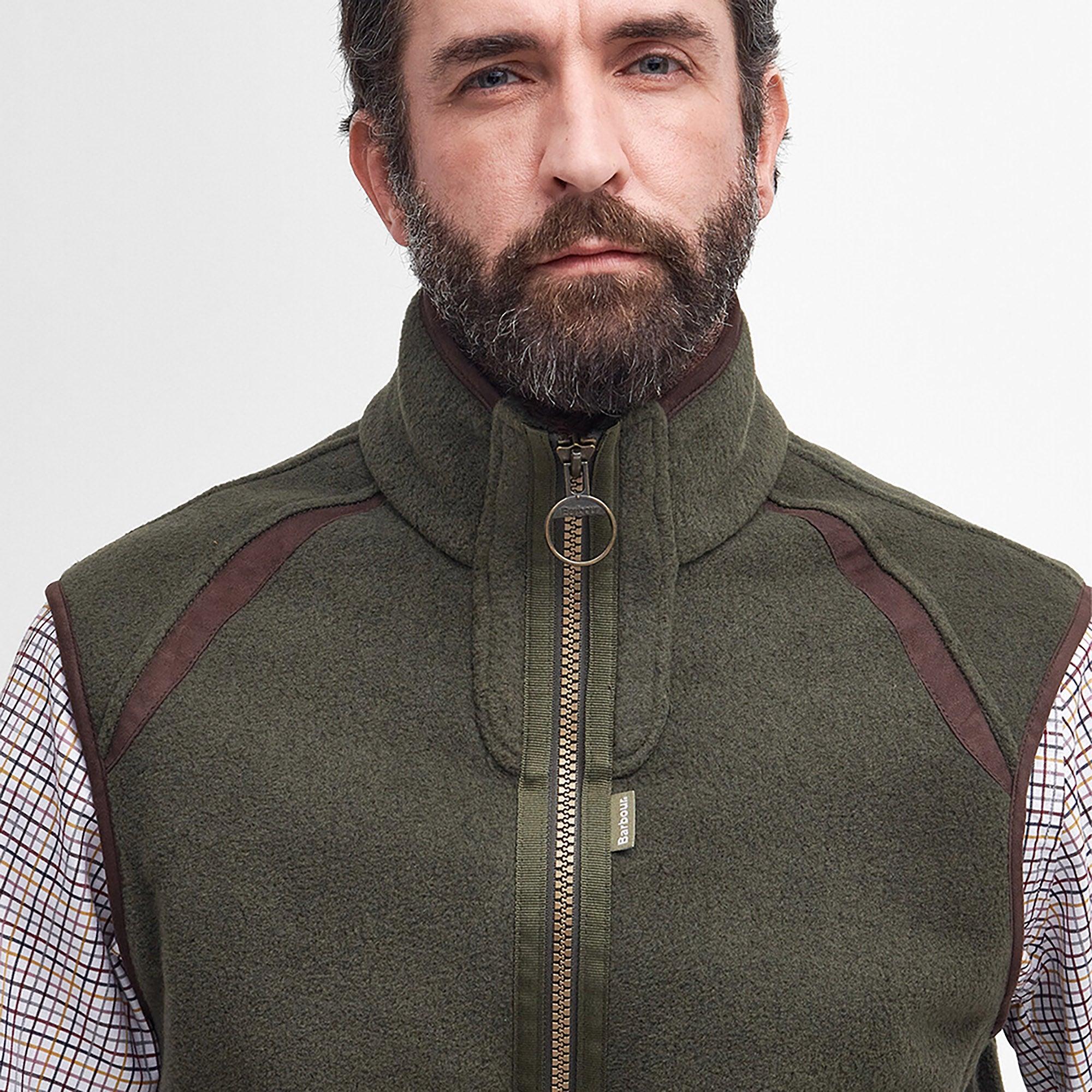 Product image 5 of 8 of Barbour Men's Langdale Fleece Gilet - Olive
