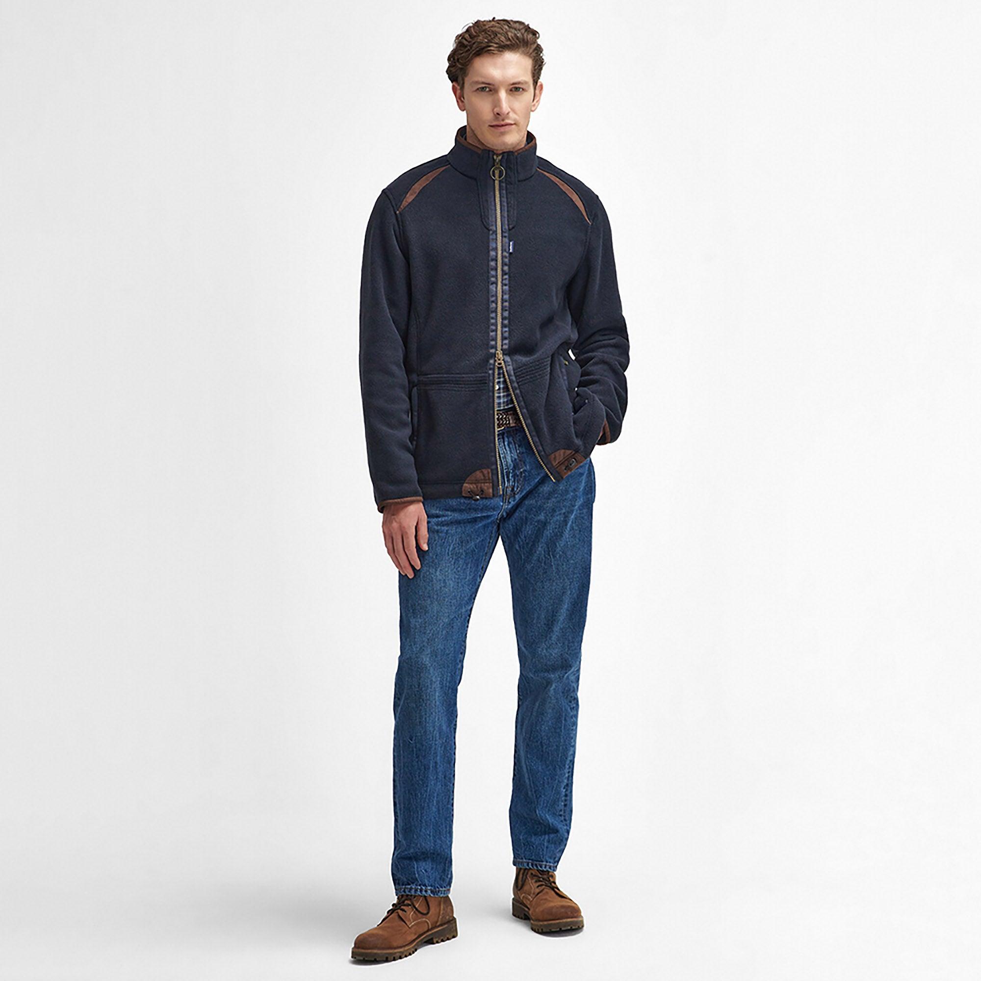 Product image 3 of 8 of Barbour Men's Langdale Fleece Jacket - Navy