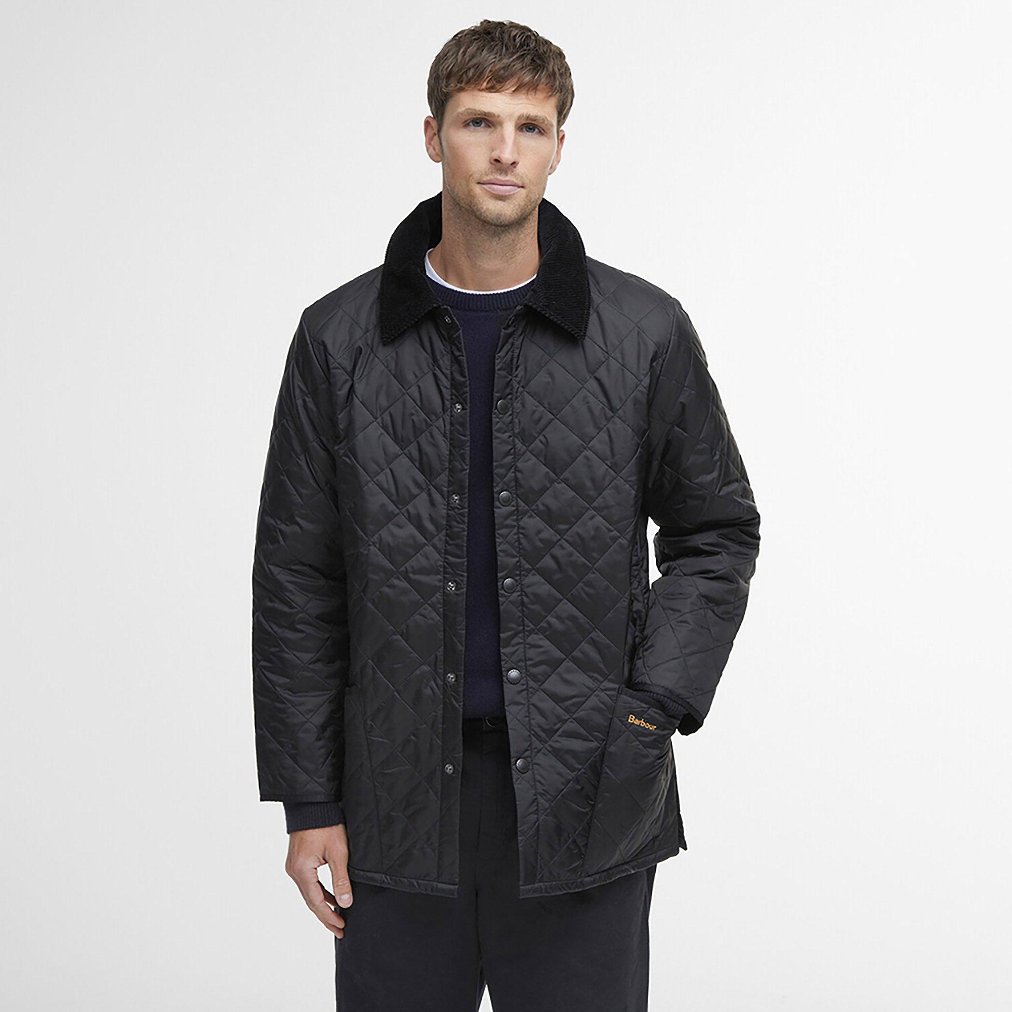 Product image 2 of 8 of Barbour Men's Liddesdale Quilted Jacket - Black