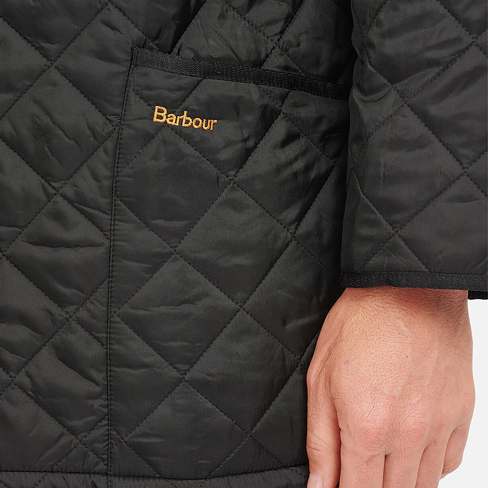 Product image 7 of 8 of Barbour Men's Liddesdale Quilted Jacket - Black
