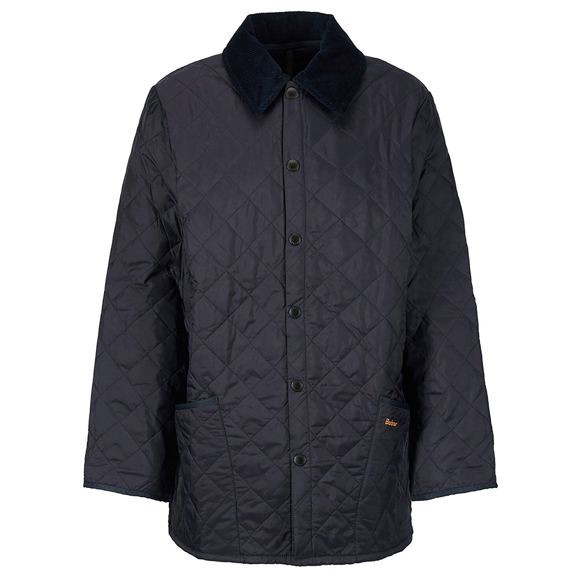 Product image 1 of 7 of Barbour Men's Liddesdale Quilted Jacket - Navy