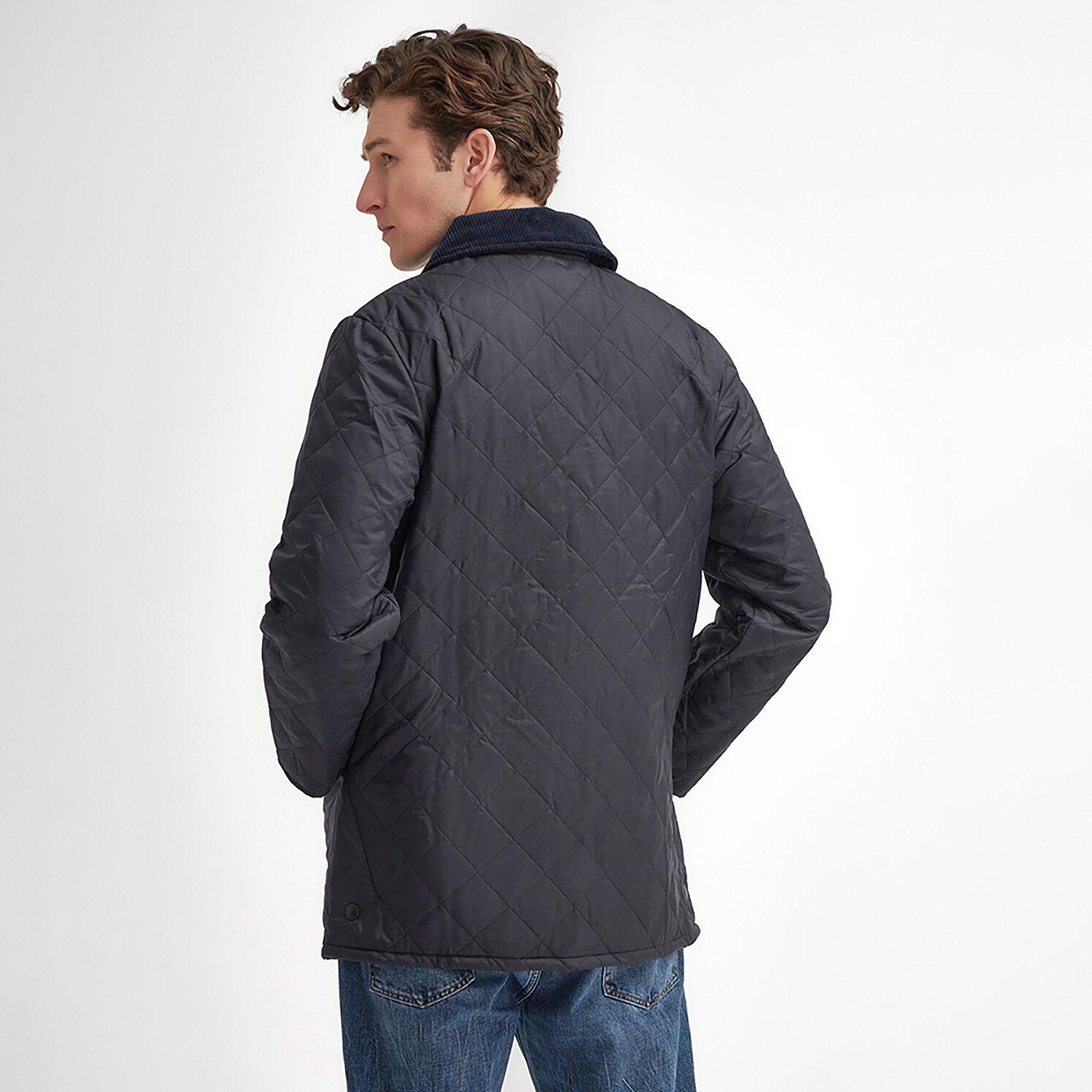 Product image 4 of 7 of Barbour Men's Liddesdale Quilted Jacket - Navy