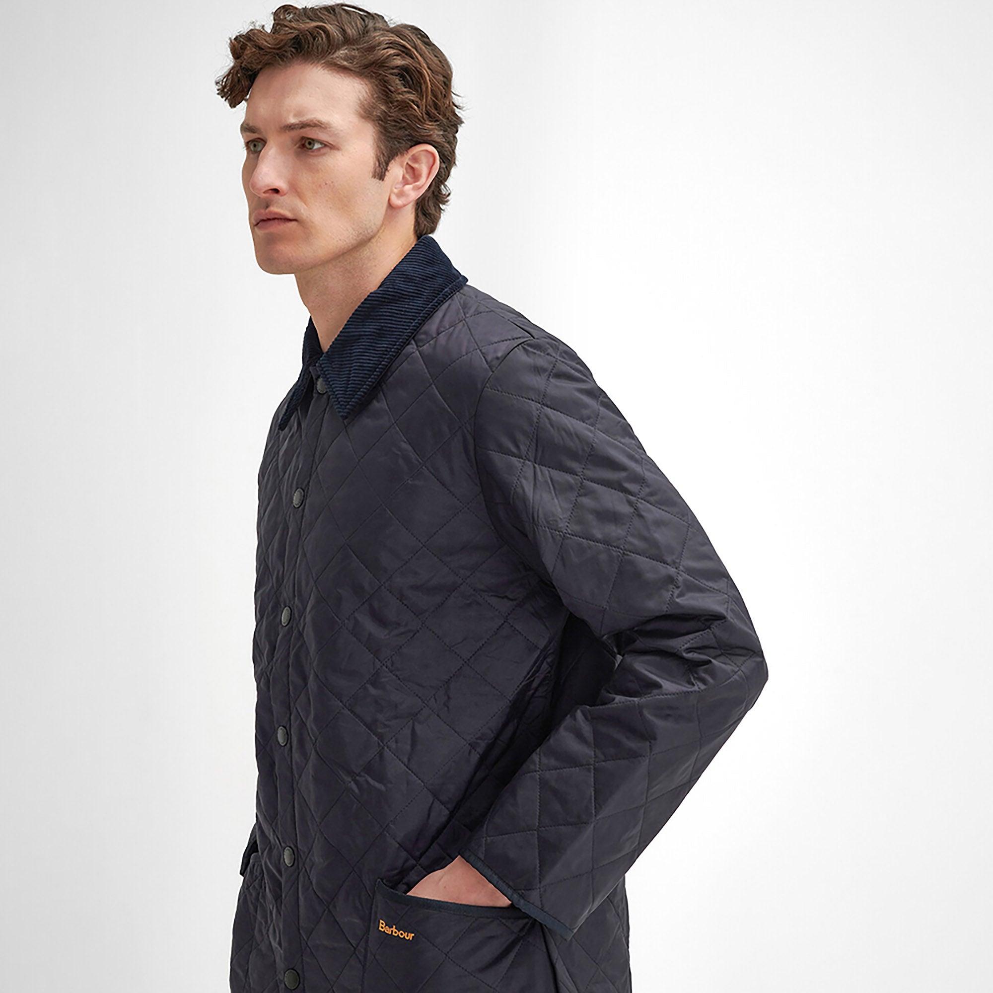 Product image 6 of 7 of Barbour Men's Liddesdale Quilted Jacket - Navy