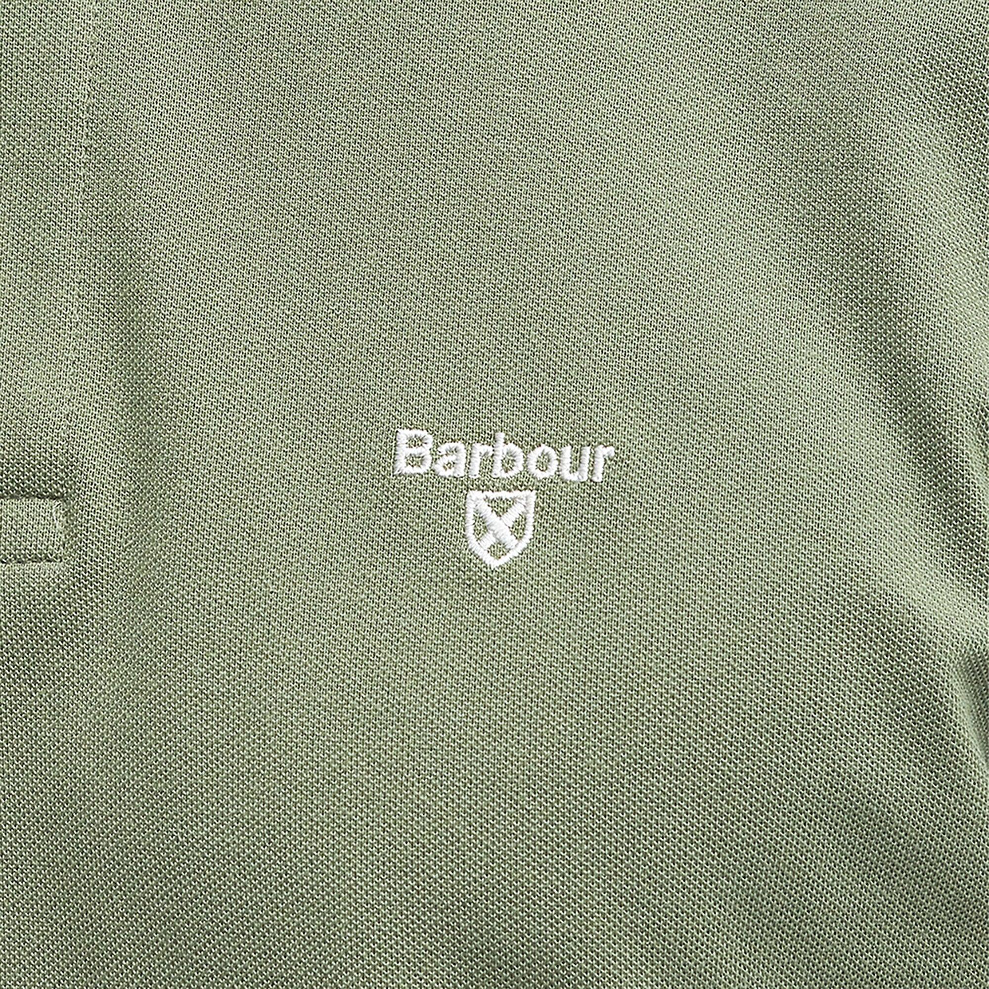 Product image 6 of 6 of Barbour Men's Lightweight Sports Polo Shirt - Burnt Olive