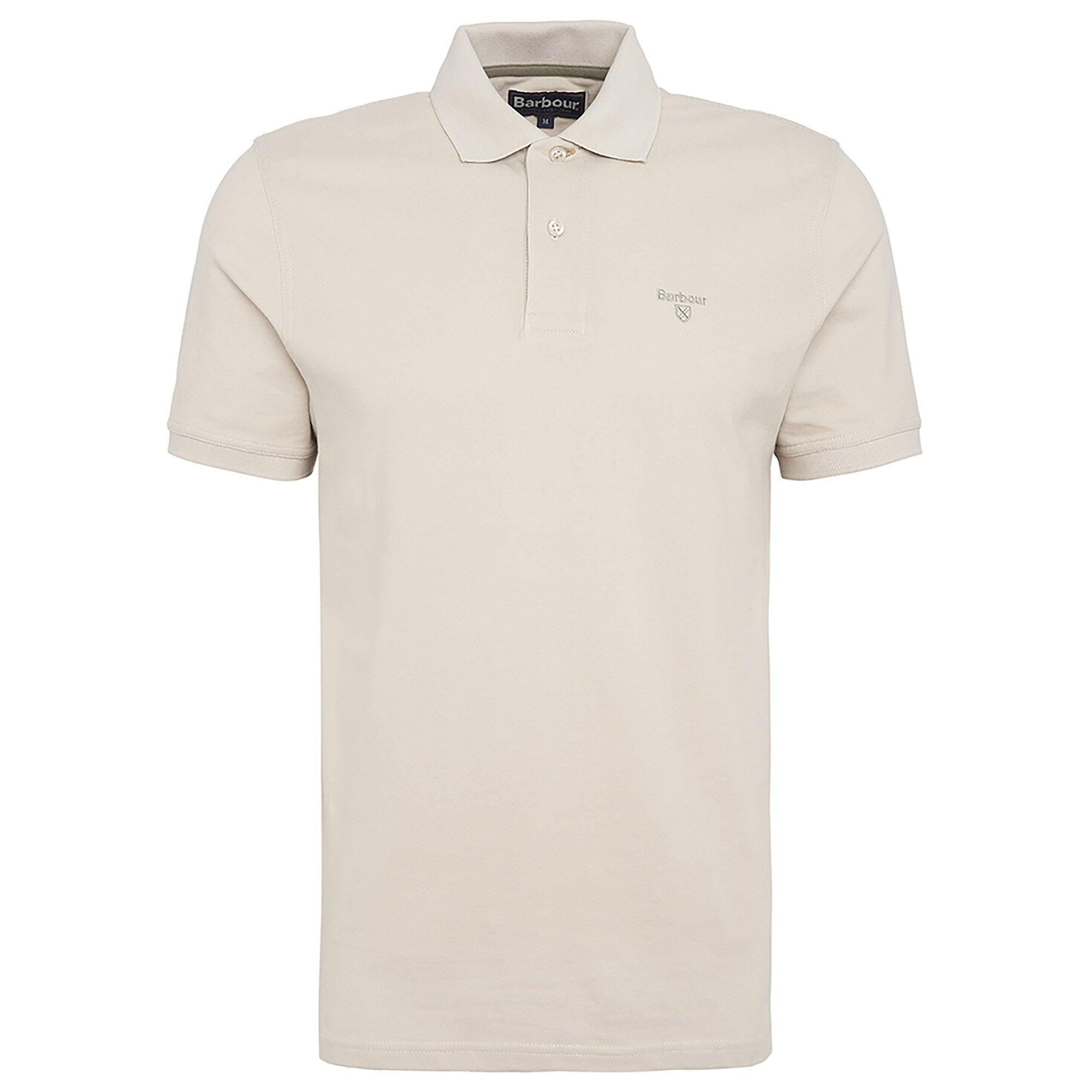 Product image 1 of 6 of Barbour Men's Lightweight Sports Polo Shirt - Mist