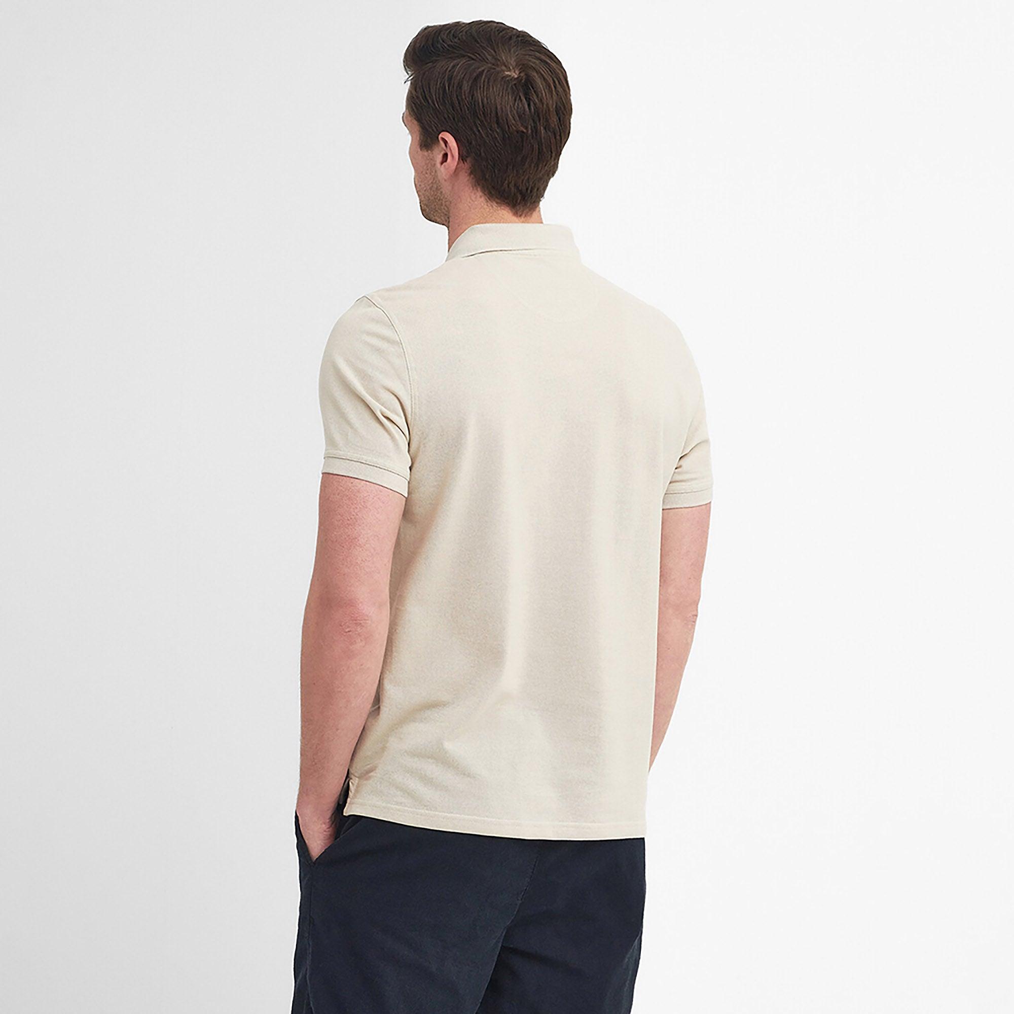 Product image 4 of 6 of Barbour Men's Lightweight Sports Polo Shirt - Mist
