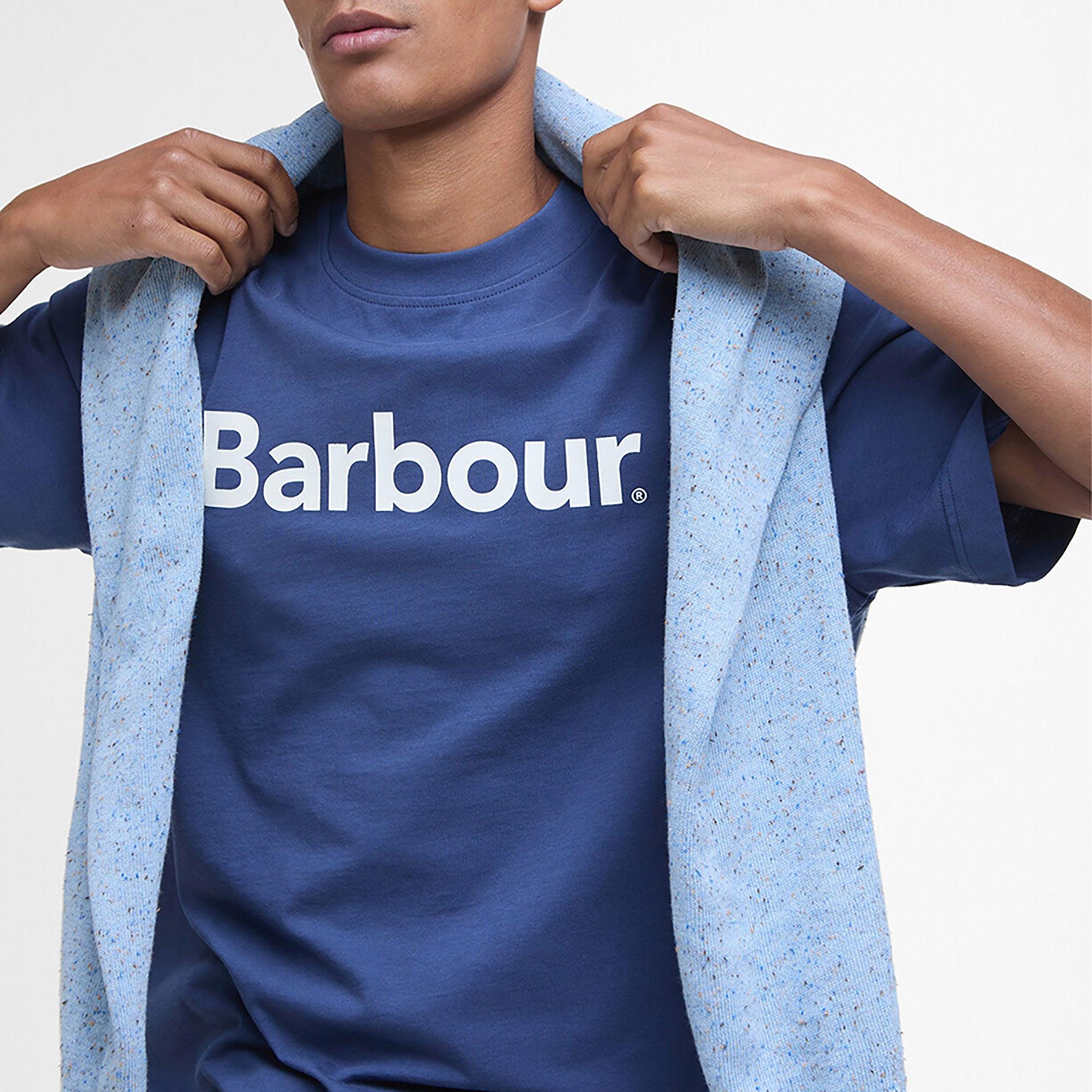 Product image 5 of 6 of Barbour Men's Logo Relaxed Fit T-Shirt - Oceana