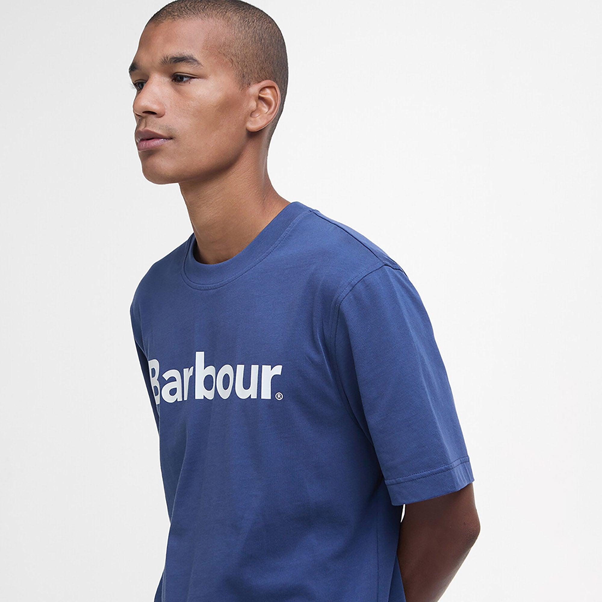 Product image 6 of 6 of Barbour Men's Logo Relaxed Fit T-Shirt - Oceana