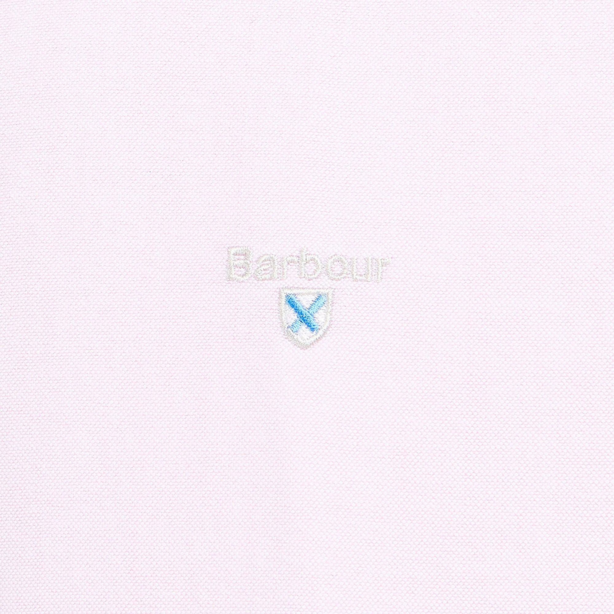 Product image 7 of 7 of Barbour Men's Oxtown Tailored Short-Sleeved Shirt - Pink