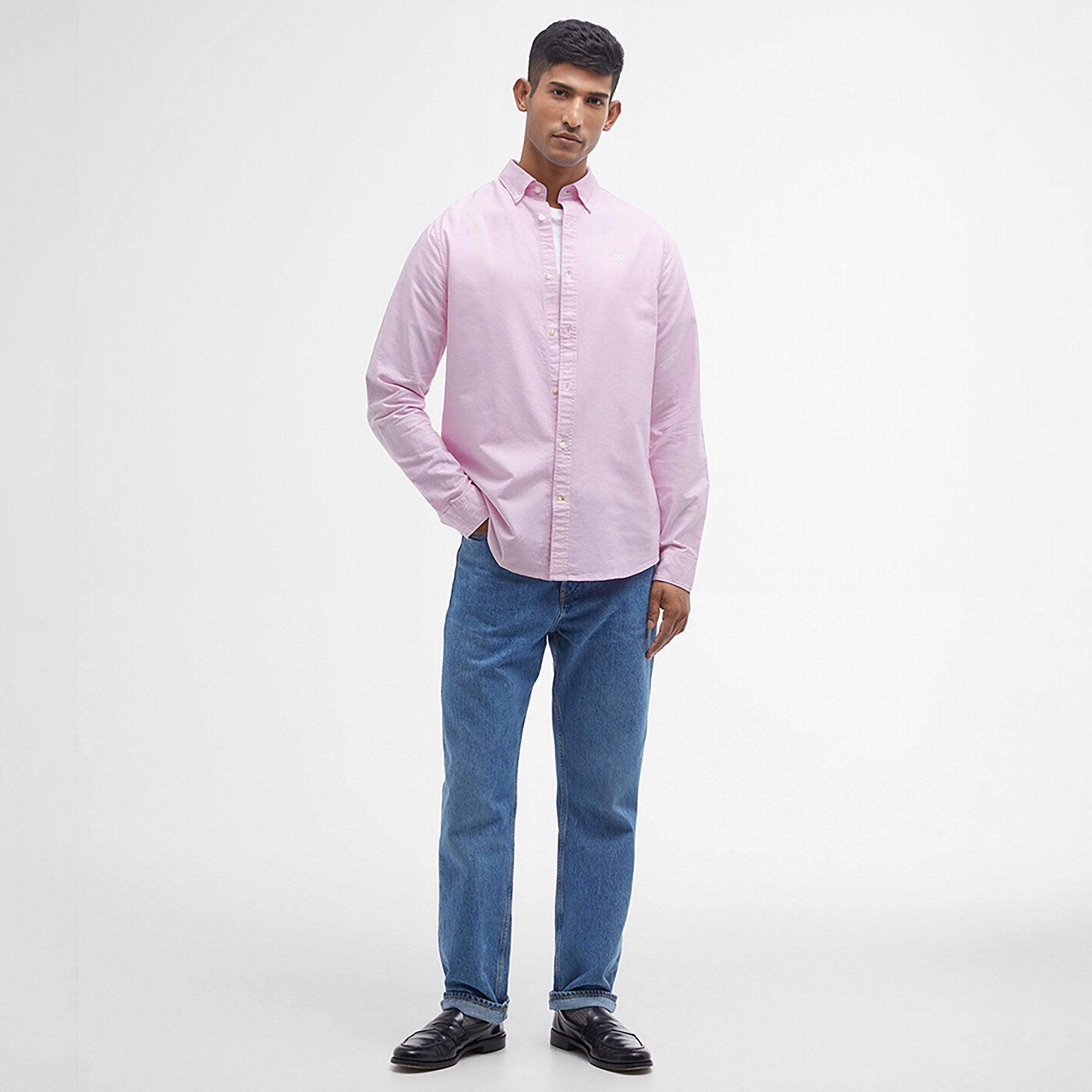Product image 2 of 6 of Barbour Men's Oxtown Tailored Shirt - Pink