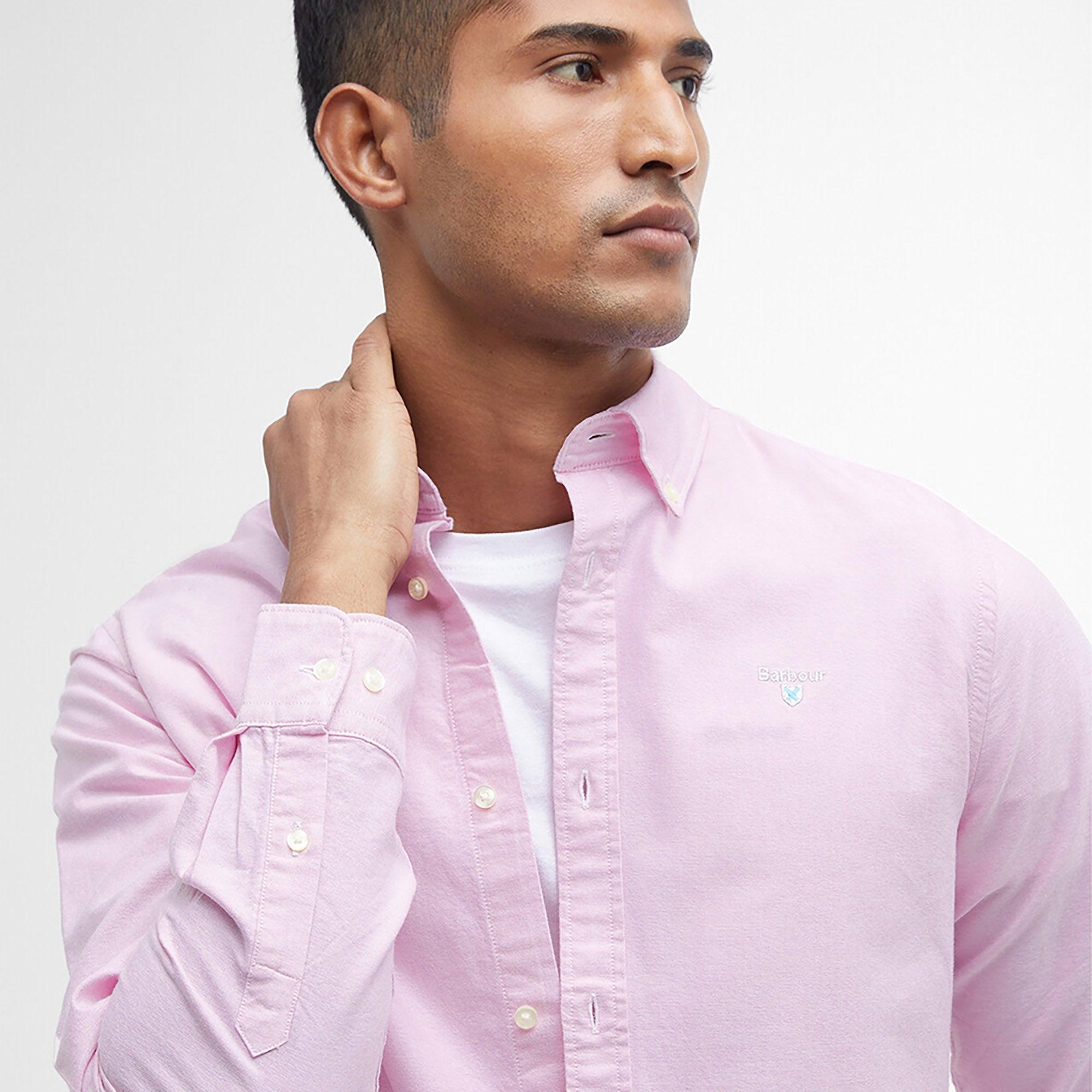 Product image 4 of 6 of Barbour Men's Oxtown Tailored Shirt - Pink