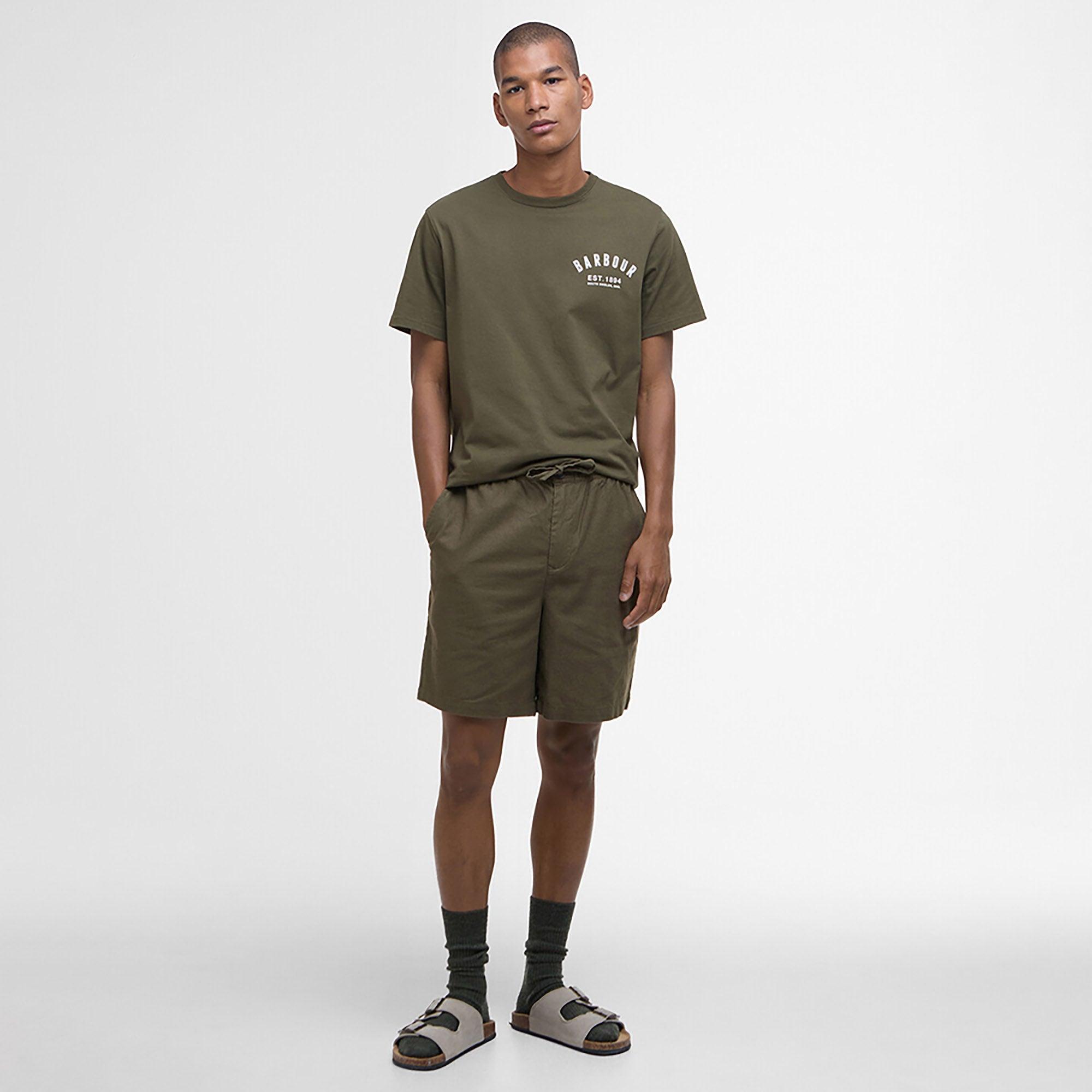 Product image 3 of 6 of Barbour Men's Preppy T-Shirt - Light Sage