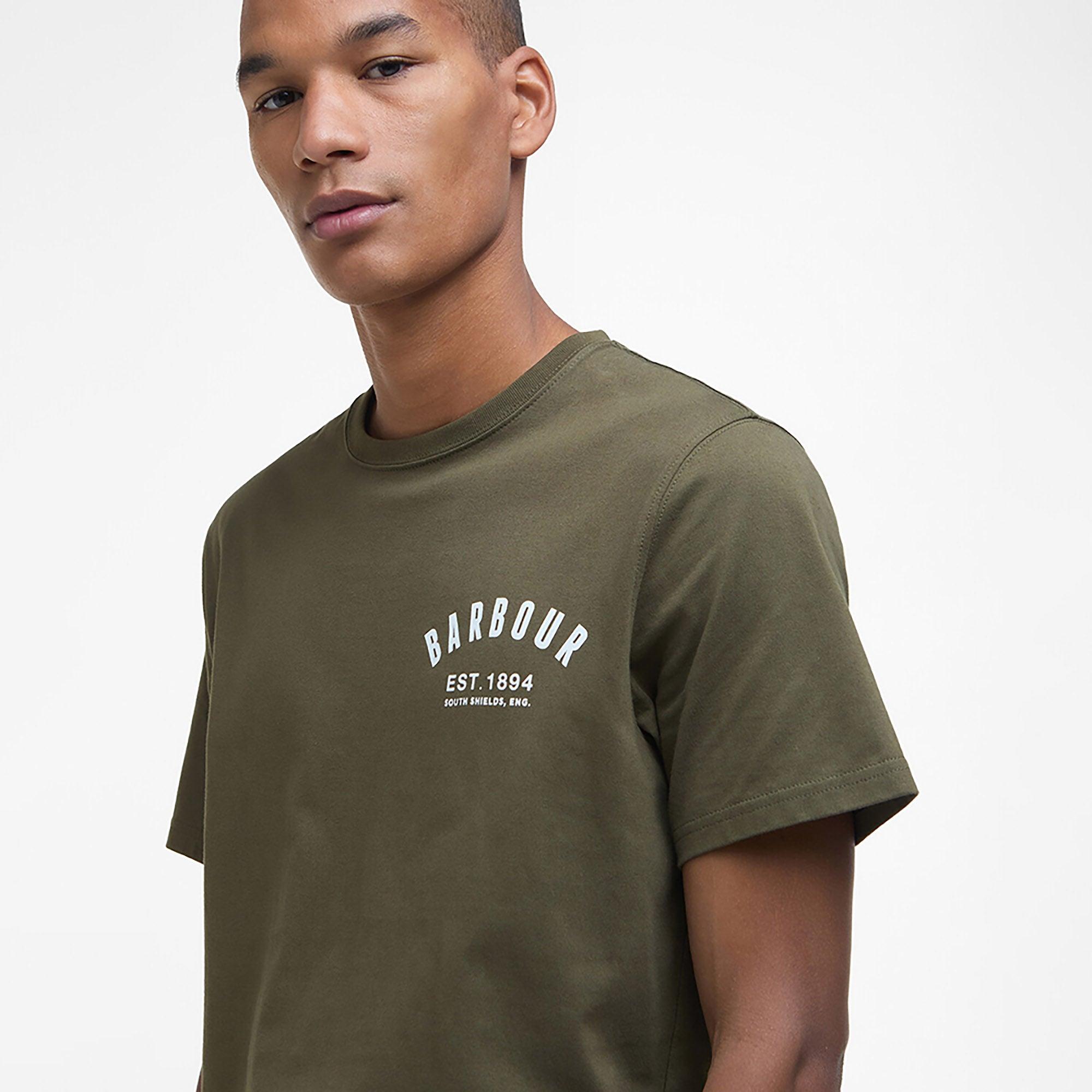 Product image 5 of 6 of Barbour Men's Preppy T-Shirt - Light Sage