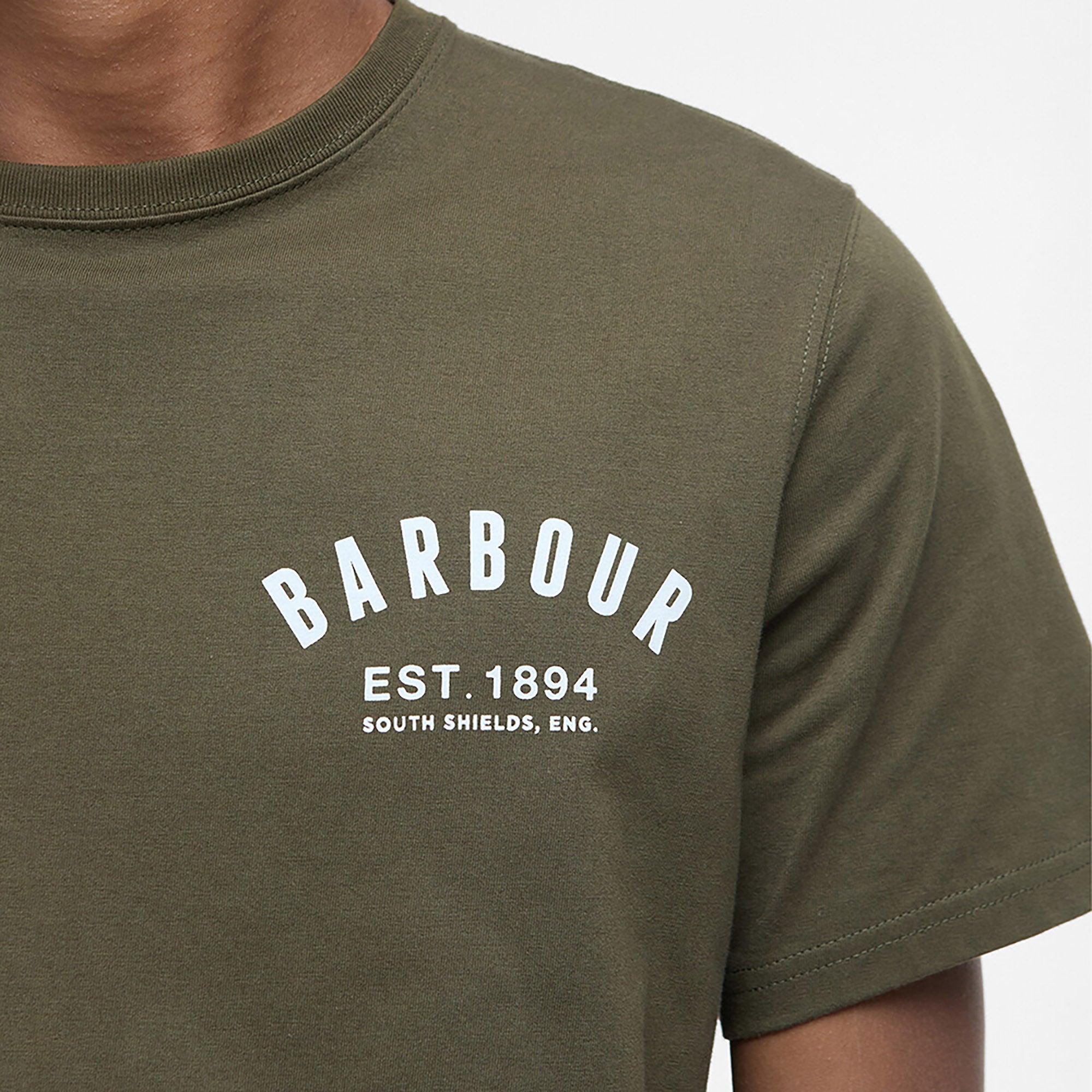 Product image 6 of 6 of Barbour Men's Preppy T-Shirt - Light Sage