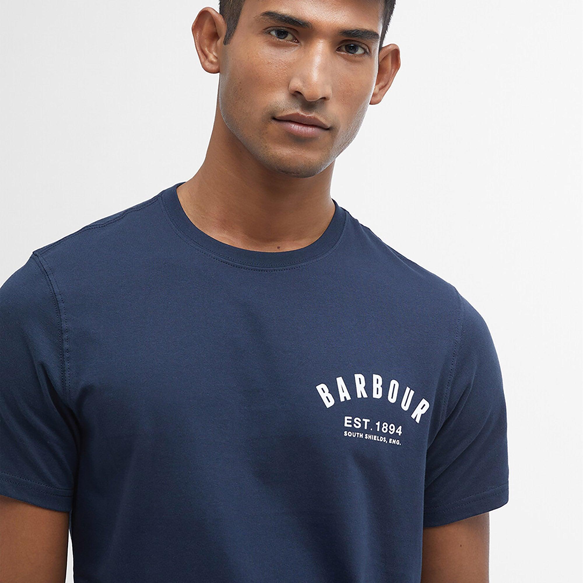 Product image 5 of 6 of Barbour Men's Preppy T-Shirt - New Navy