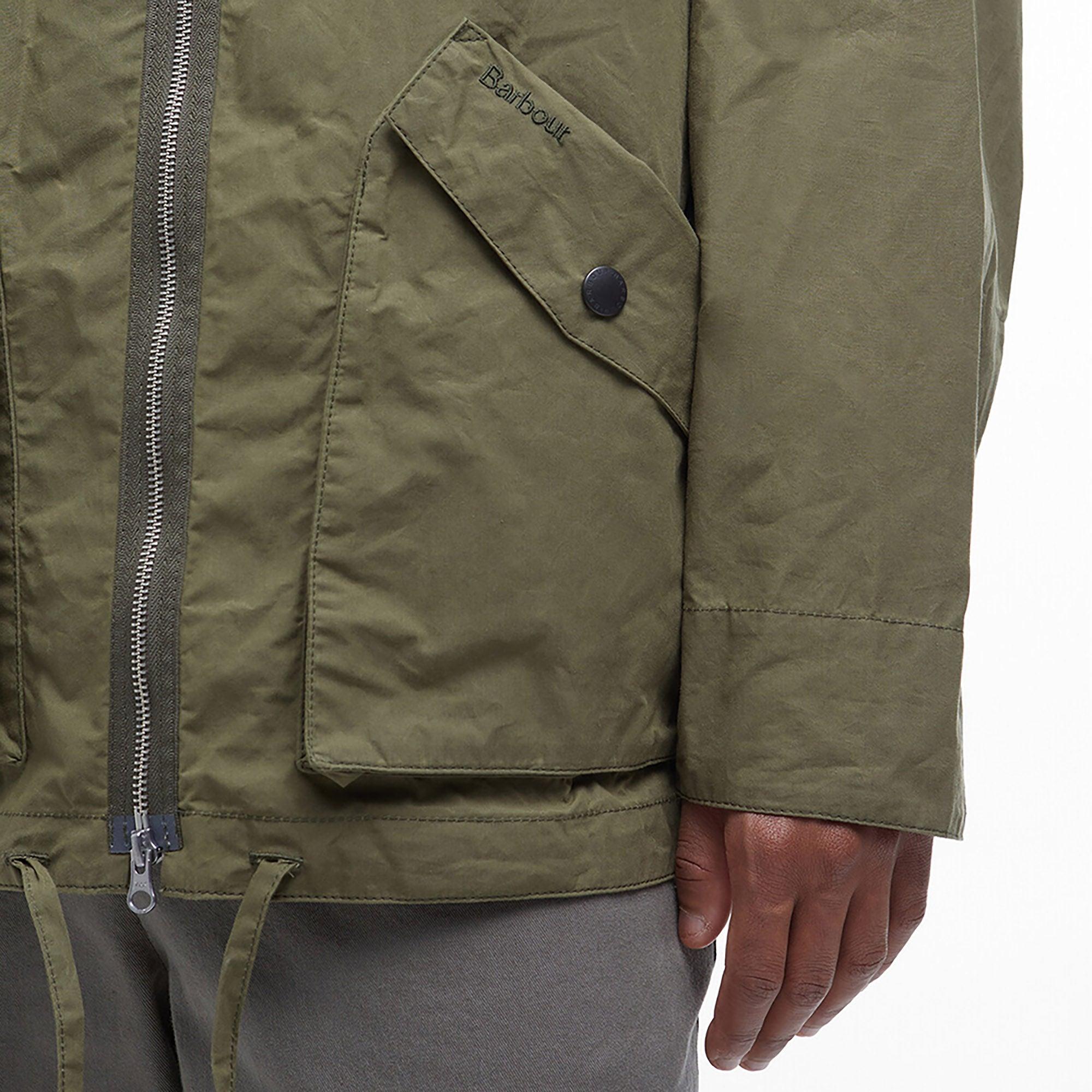 Product image 7 of 8 of Barbour Men's Re-Engineered Endurance Casual Jacket - Dusky Green