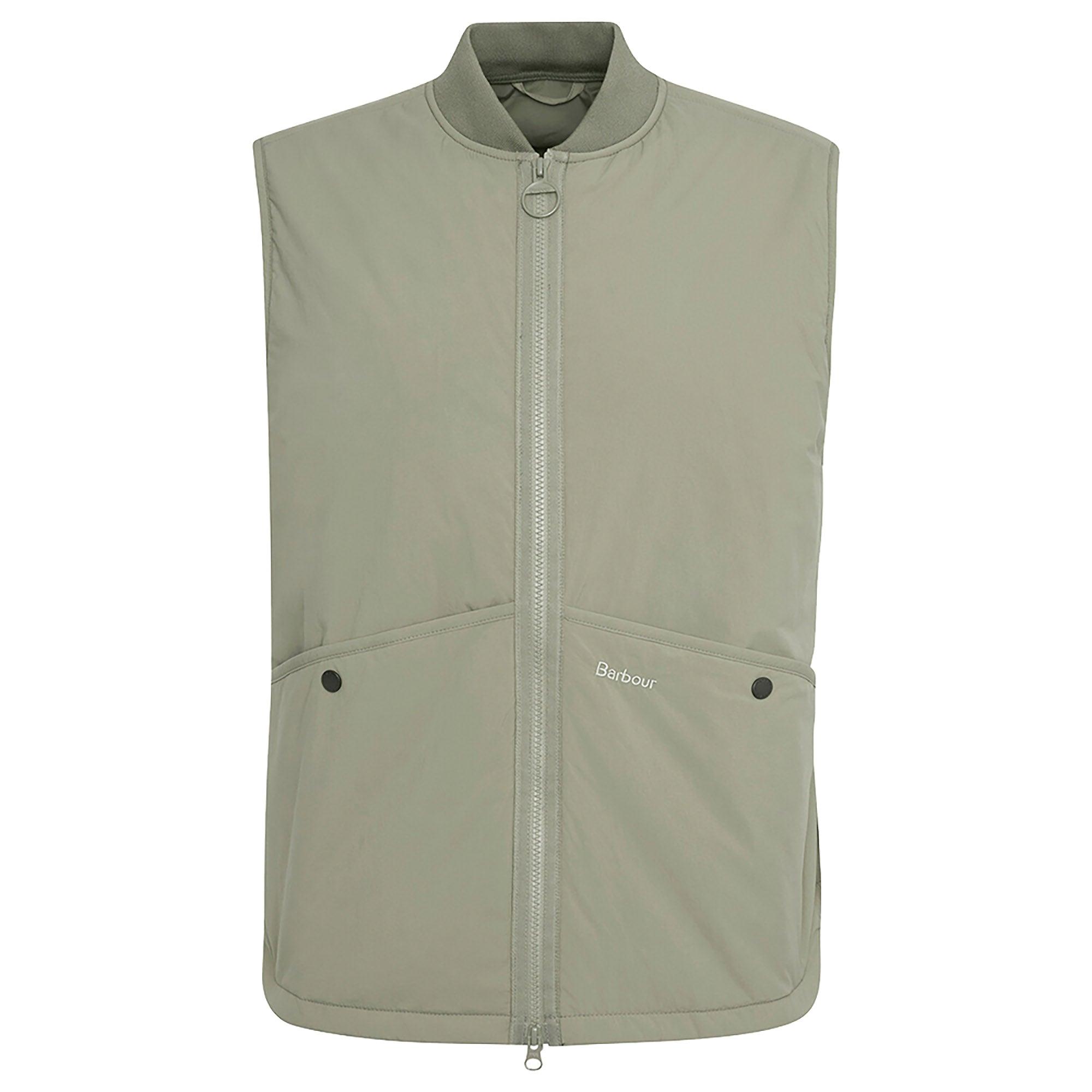 Product image 1 of 7 of Barbour Men's Re-Engineered Liddesdale Gilet - Bleached Olive