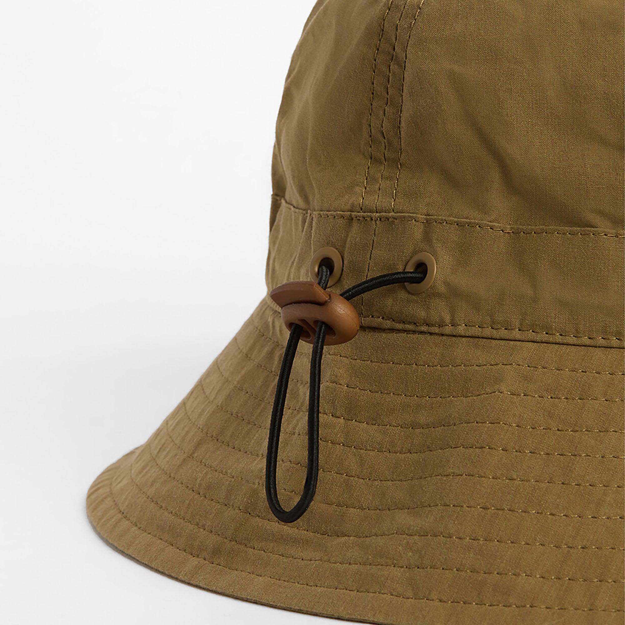 Product image 6 of 7 of Barbour Men's Transport 6 Panel Bucket Hat - Golden Khaki
