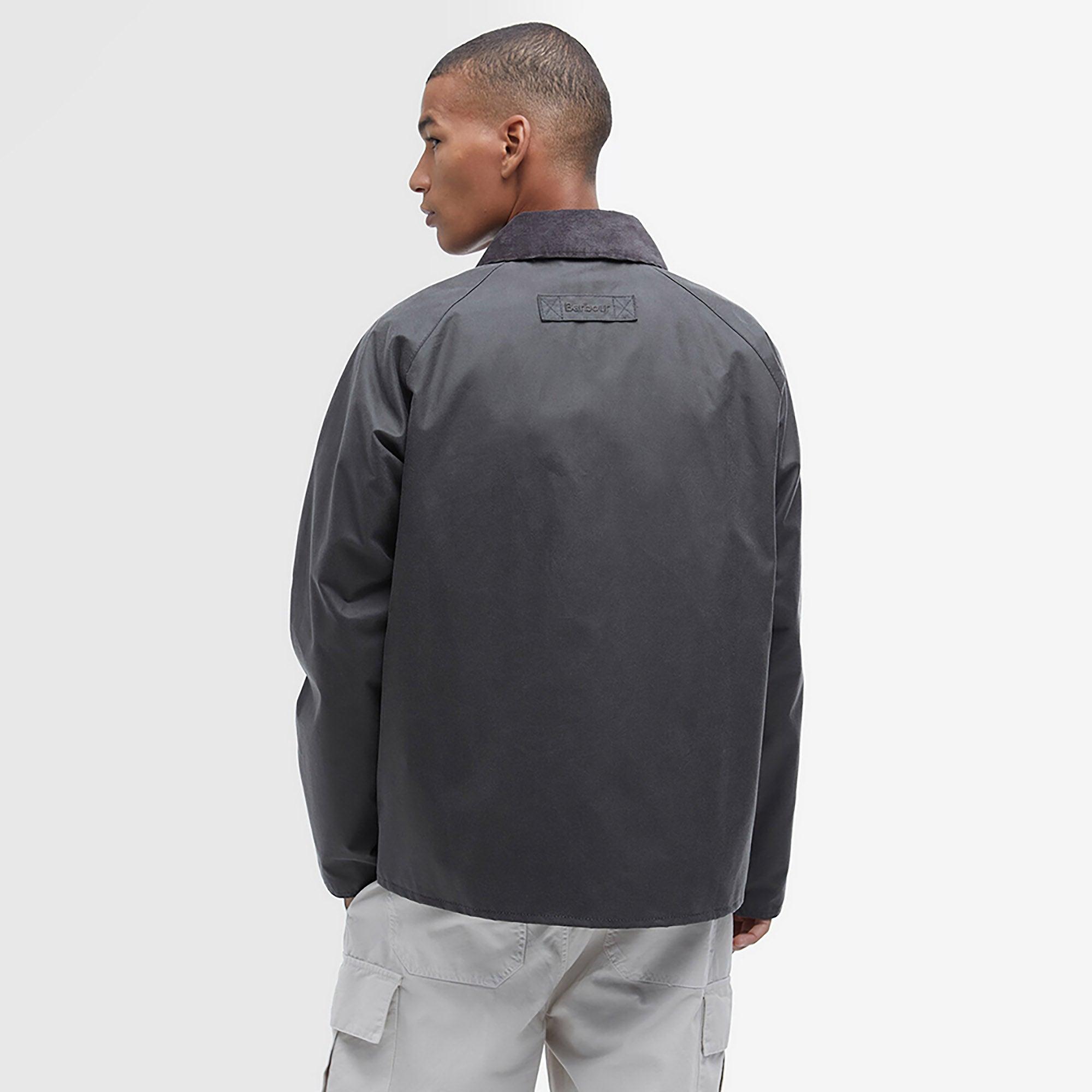 Product image 4 of 8 of Barbour Men's Utility Spey Wax Jacket - Charcoal