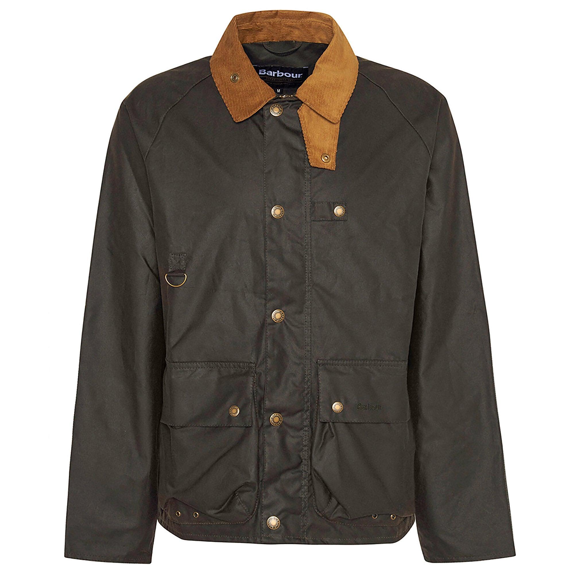 【Barbour】SOLID SPEY Barbour Re-Engineered Waxed Spey Jacket Rustic | Cultizm