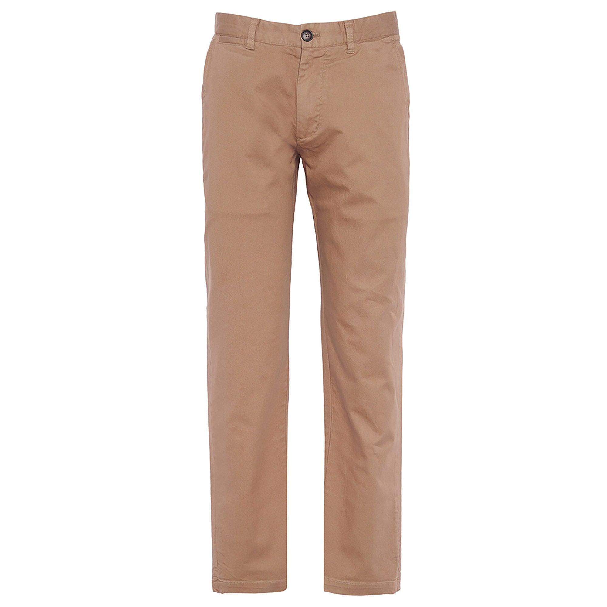 Product image 1 of 6 of Barbour Men's Washed Stretch Tailored Trousers - Stone