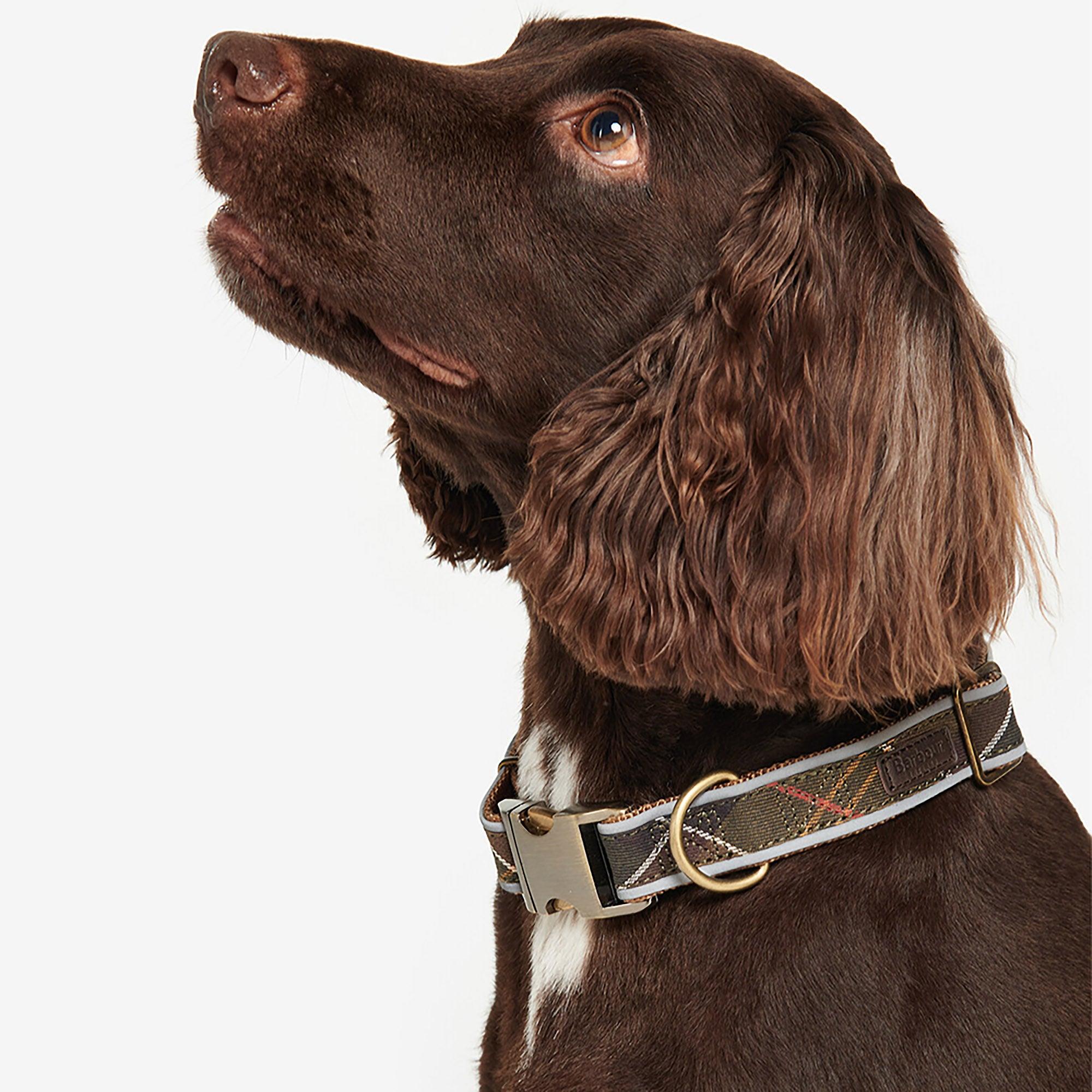Product image 2 of 4 of Barbour Reflective Tartan Dog Collar - Classic Tartan