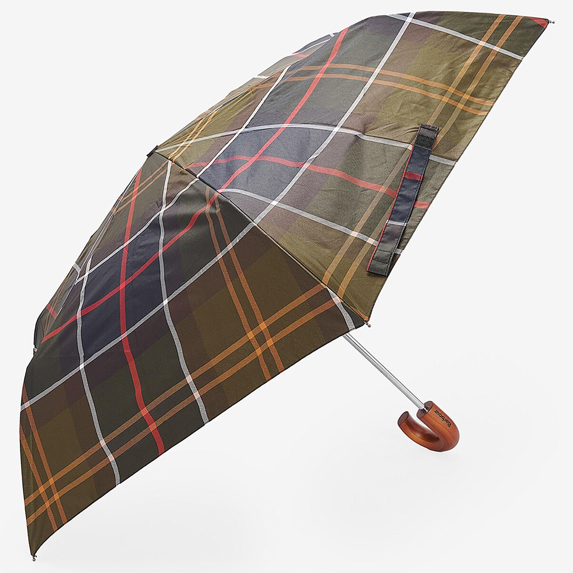Product image 3 of 5 of Barbour Tartan Mini Umbrella - Classic Tartan