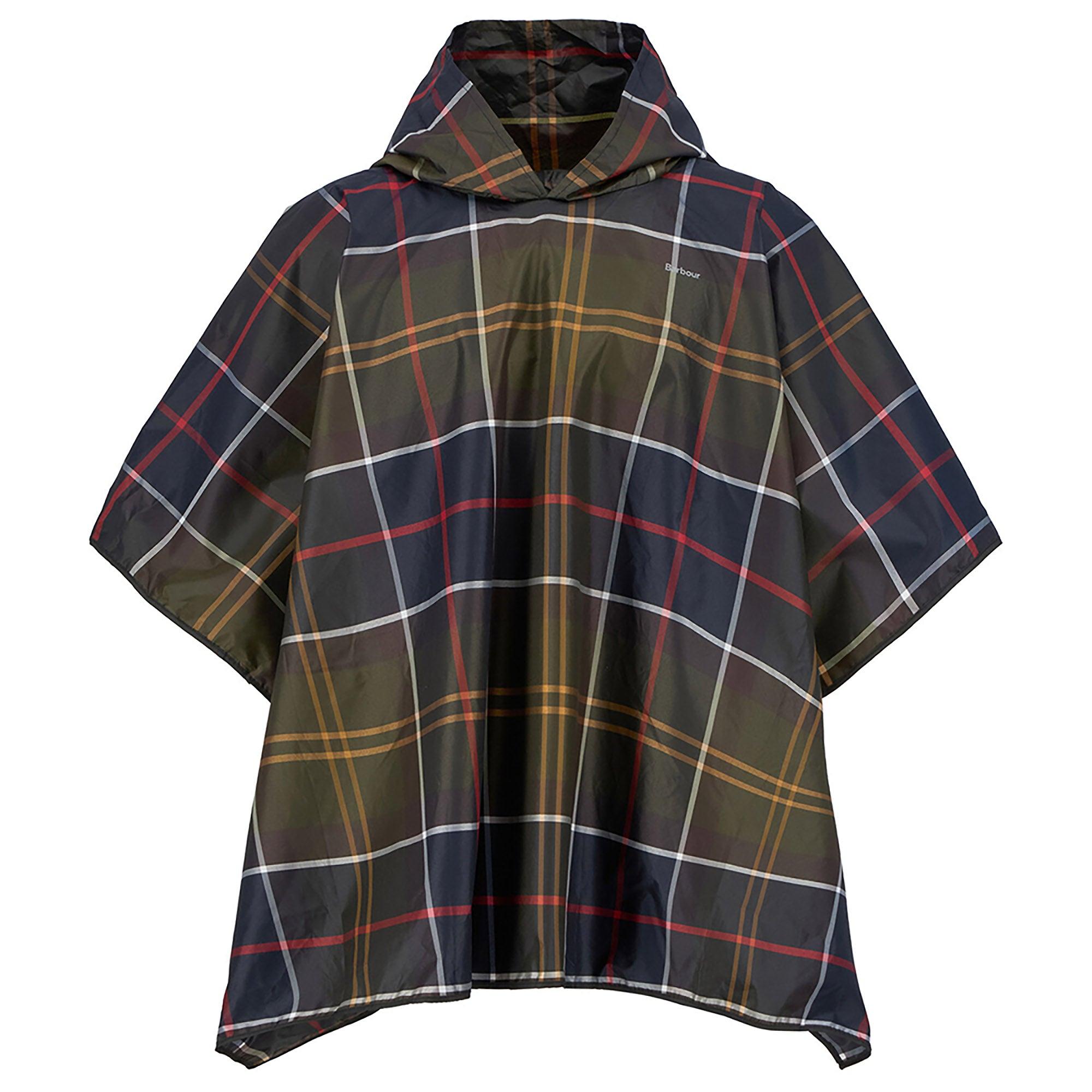 Product image 1 of 8 of Barbour Tartan Showerproof Poncho - Classic Tartan