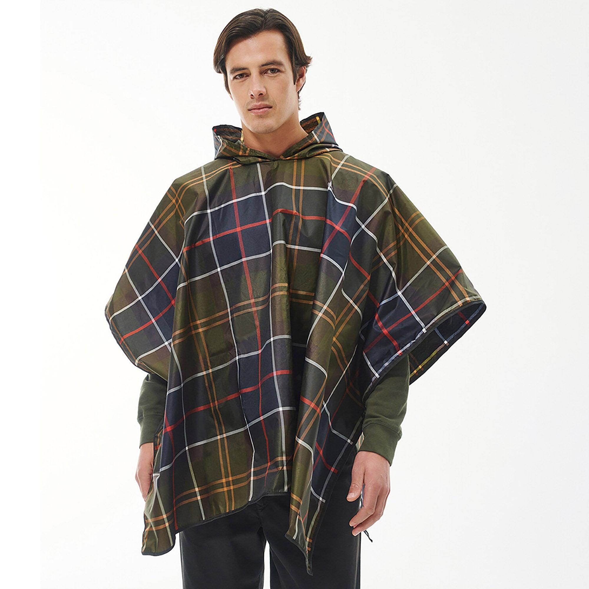 Product image 2 of 8 of Barbour Tartan Showerproof Poncho - Classic Tartan
