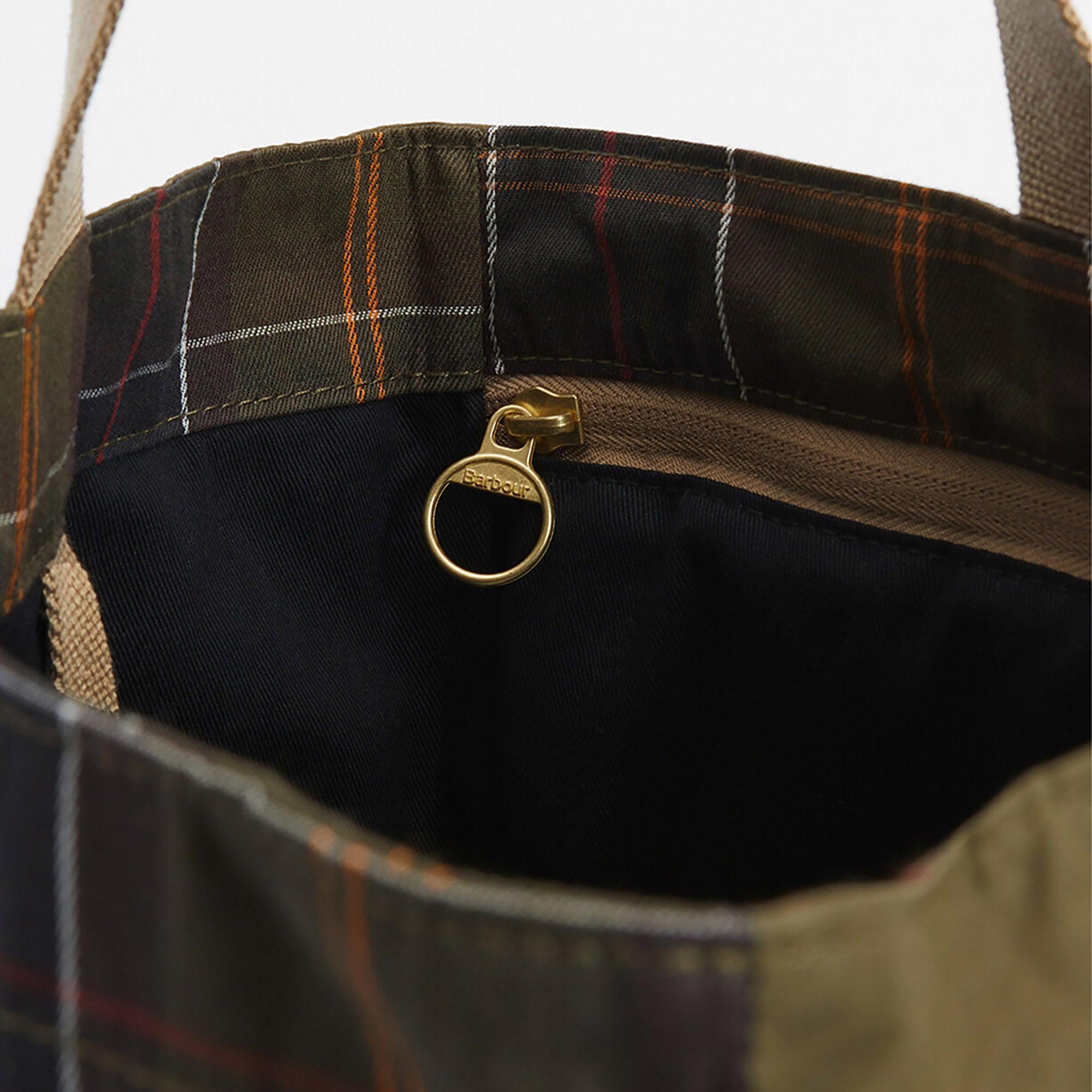 Product image 10 of 12 of Barbour Transport Patchwork Tote Bag - Dusky Green