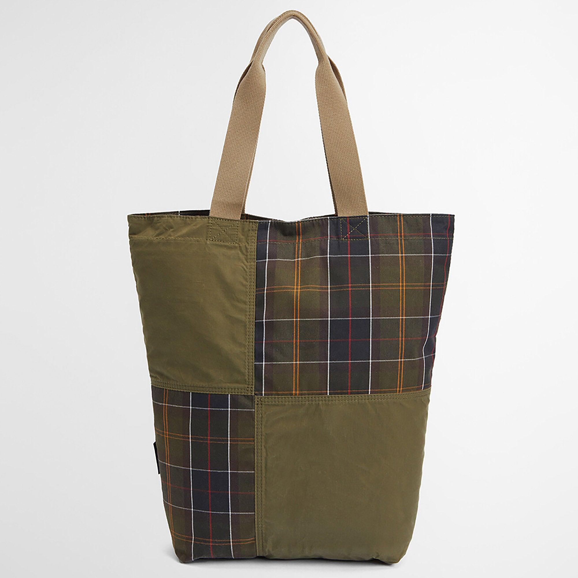 Product image 4 of 12 of Barbour Transport Patchwork Tote Bag - Dusky Green
