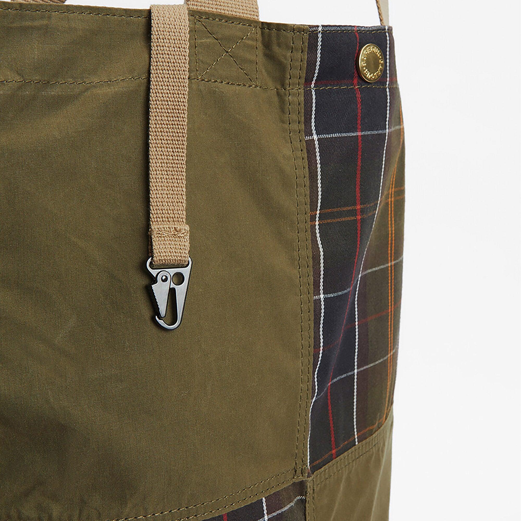 Product image 9 of 12 of Barbour Transport Patchwork Tote Bag - Dusky Green